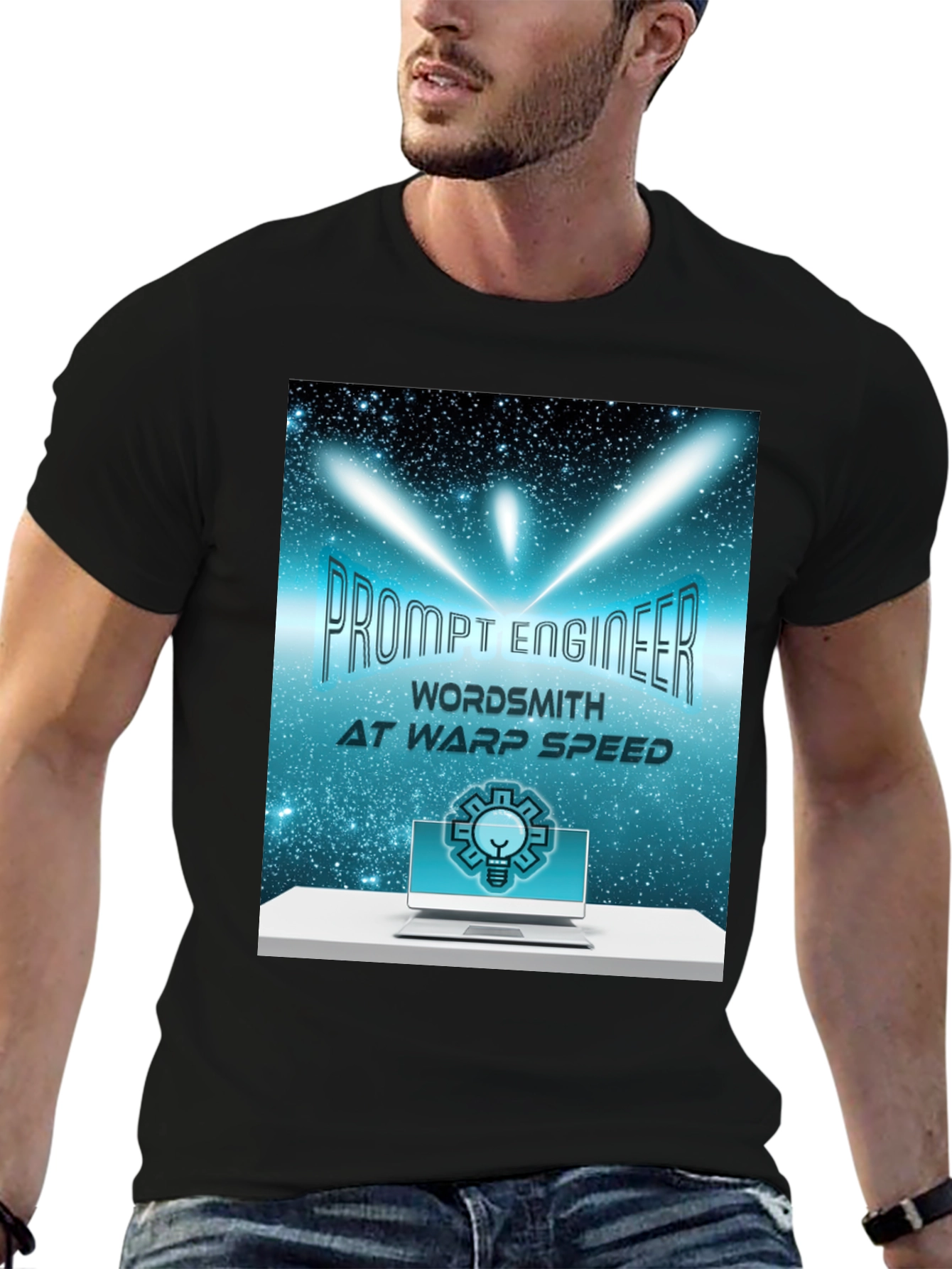 Prompt Engineer T-Shirt - Wordsmith at Warp Speed
