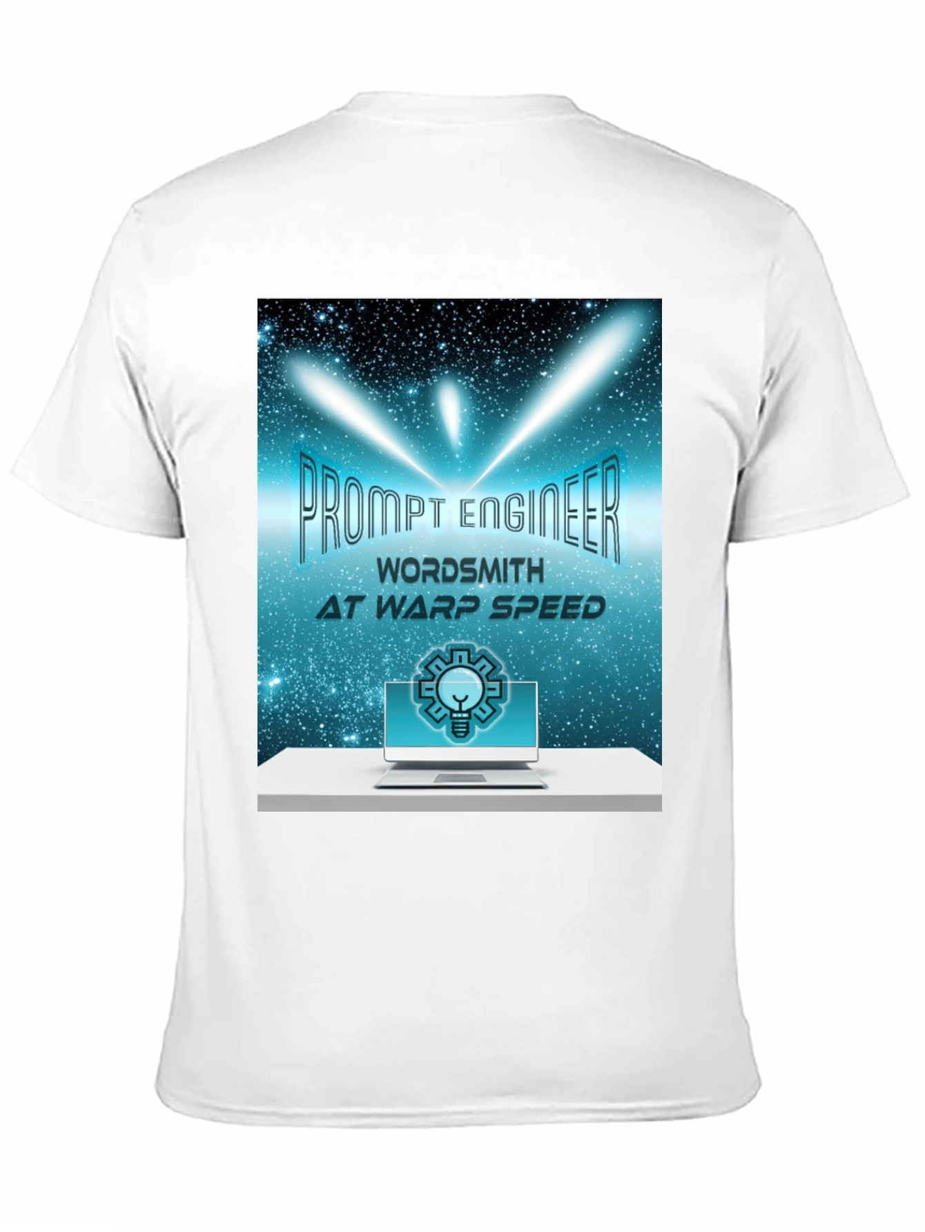 Prompt Engineer T-Shirt - Wordsmith at Warp Speed
