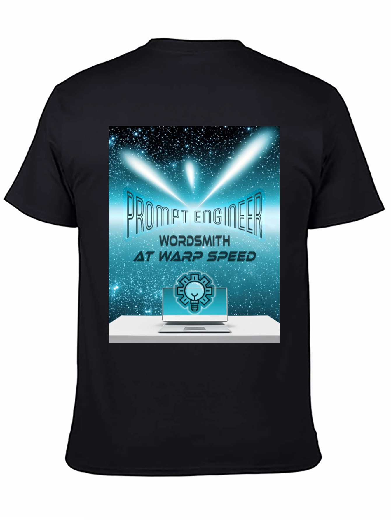 Prompt Engineer T-Shirt - Wordsmith at Warp Speed