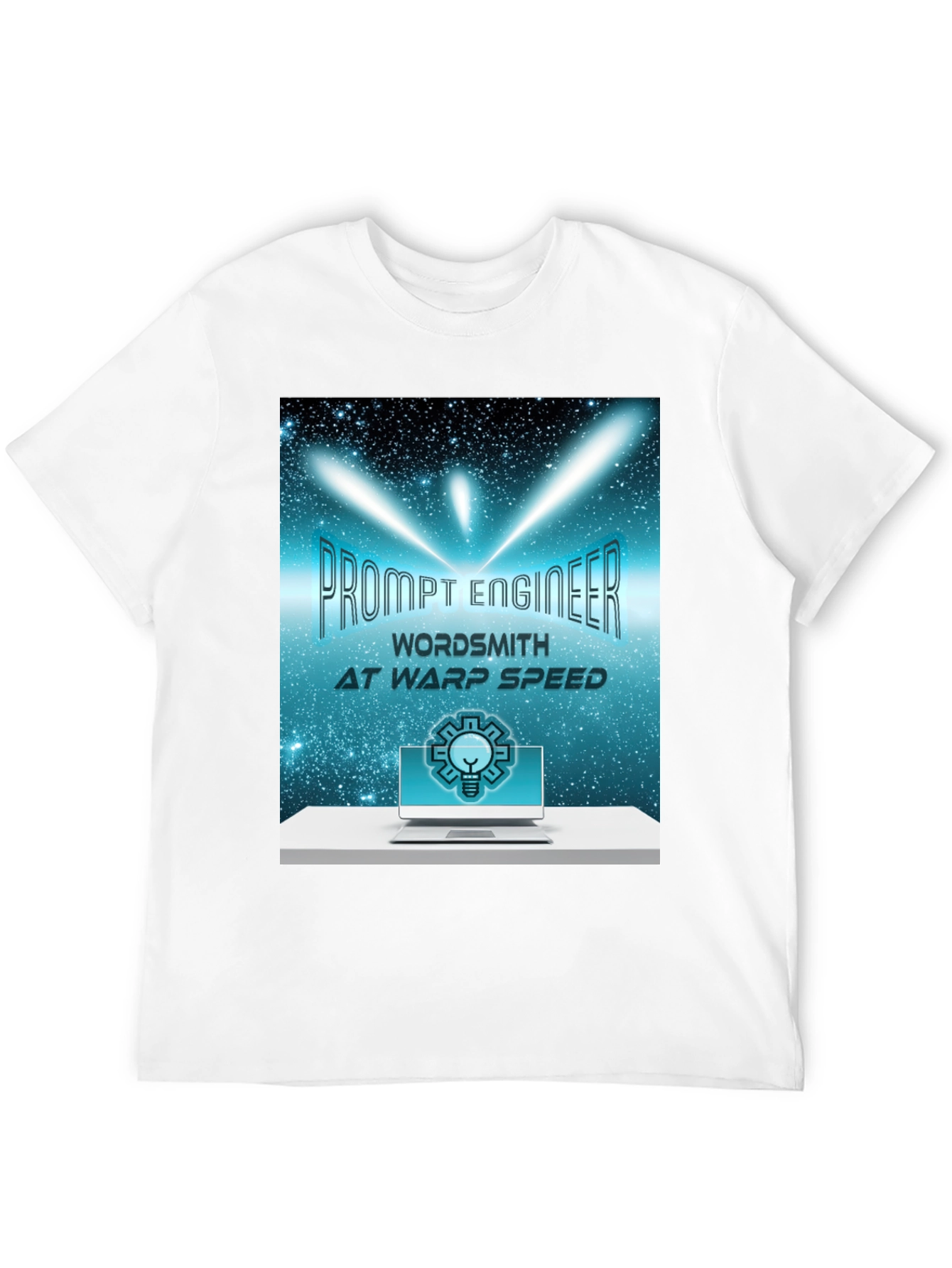Prompt Engineer T-Shirt - Wordsmith at Warp Speed