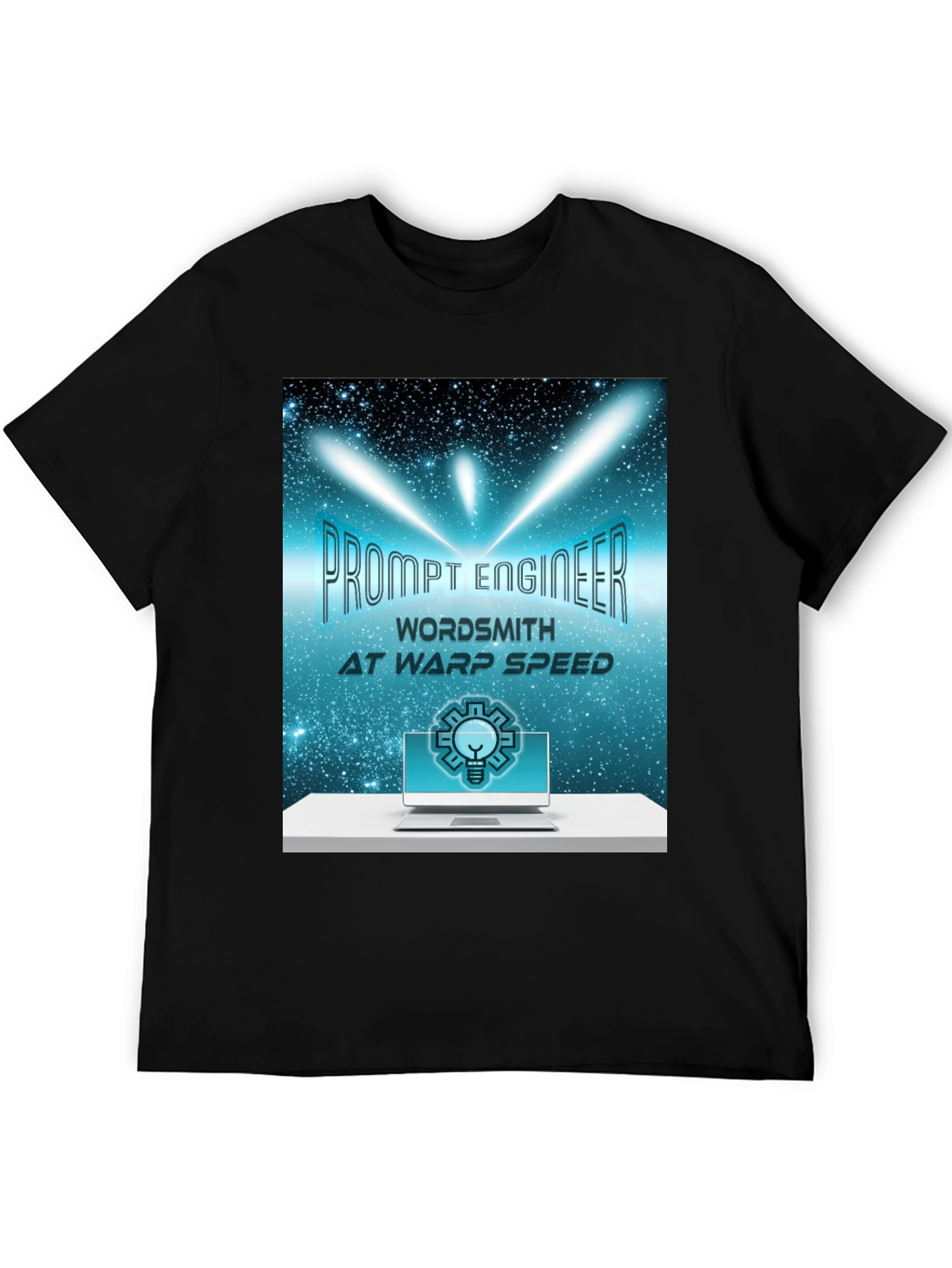 Prompt Engineer T-Shirt - Wordsmith at Warp Speed