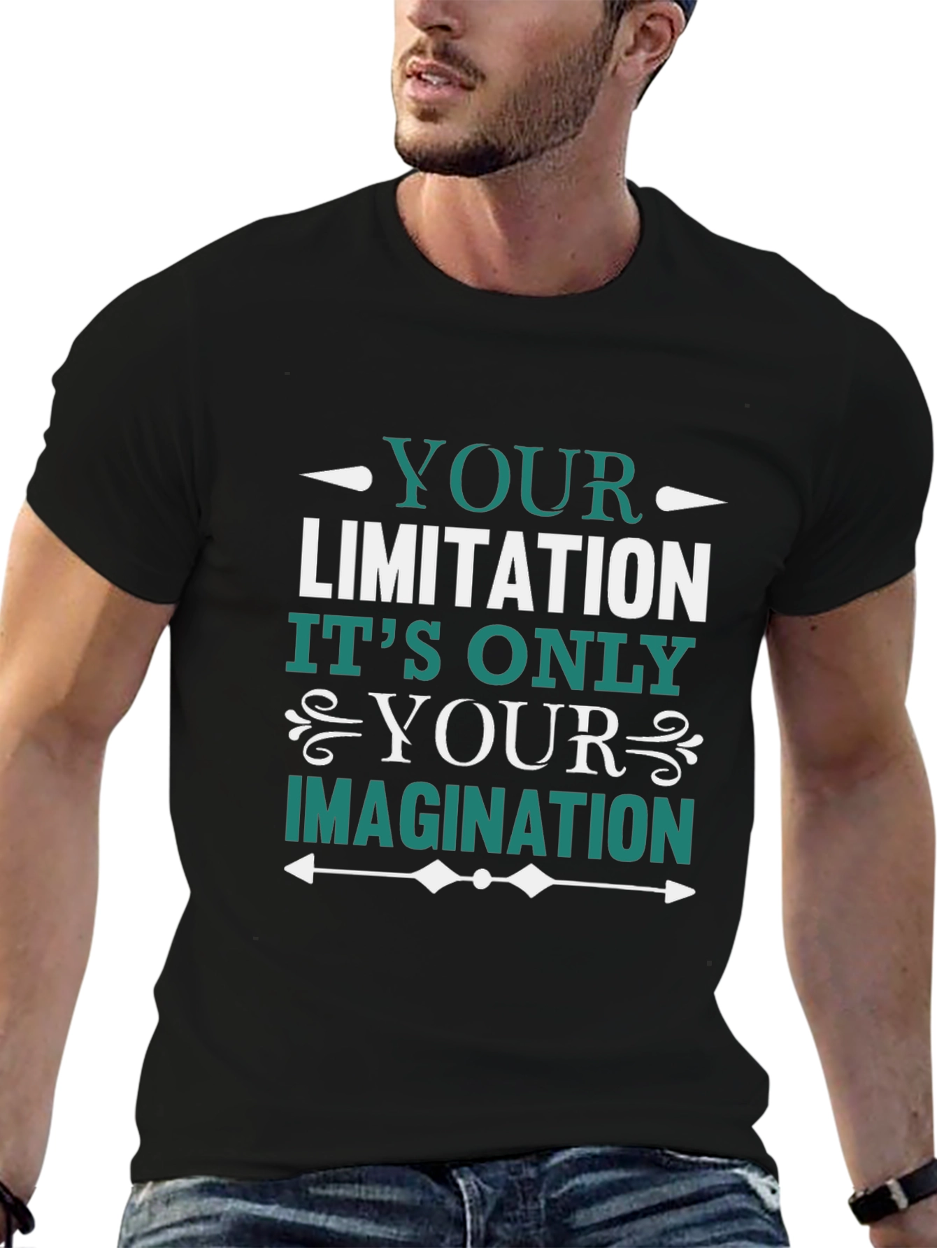 Inspirational Your Limitation Imagination T-Shirt