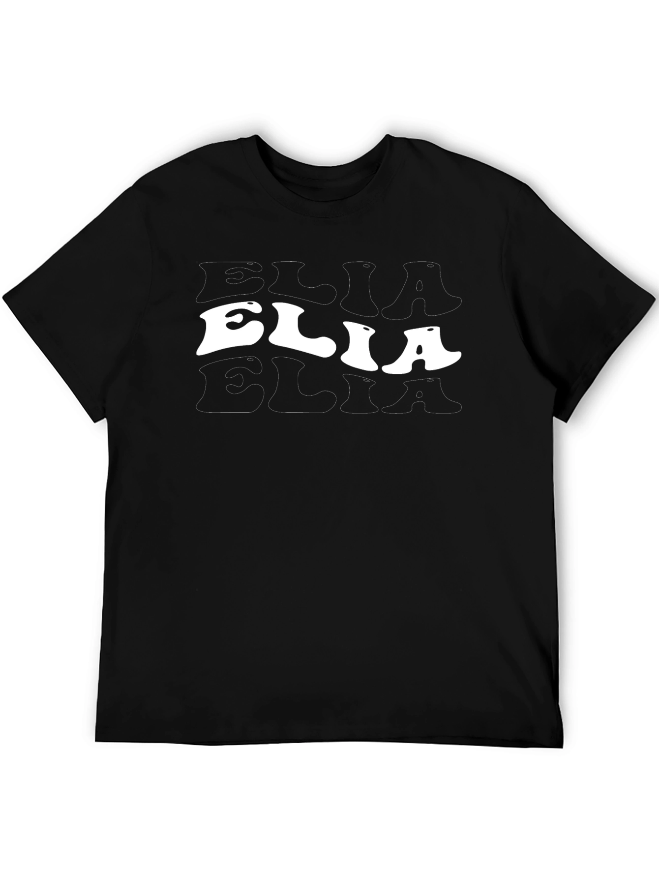 Retro Elia Graphic T-Shirt - Soft Cotton Blend