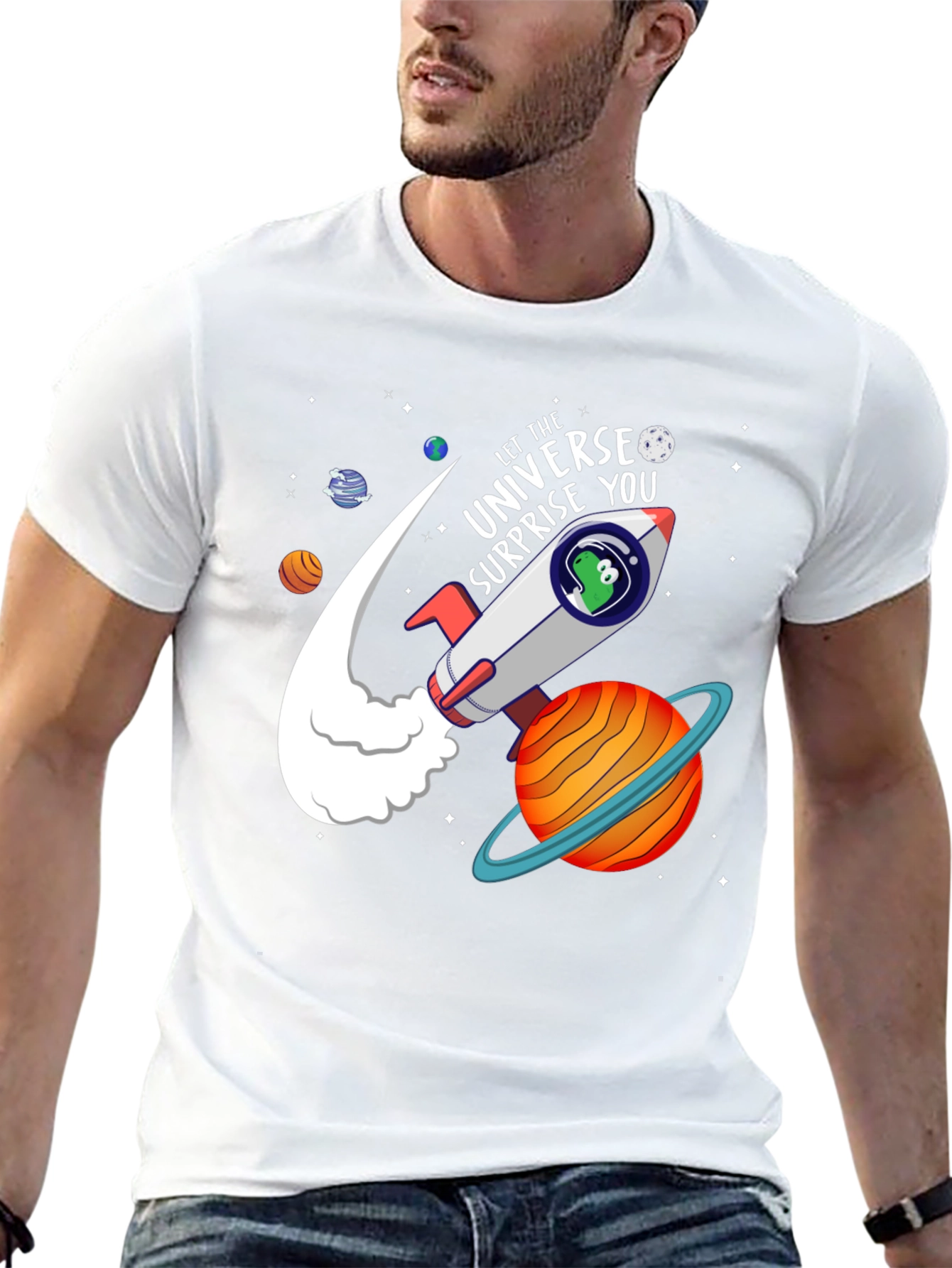 Universe Surprise Graphic T-Shirt