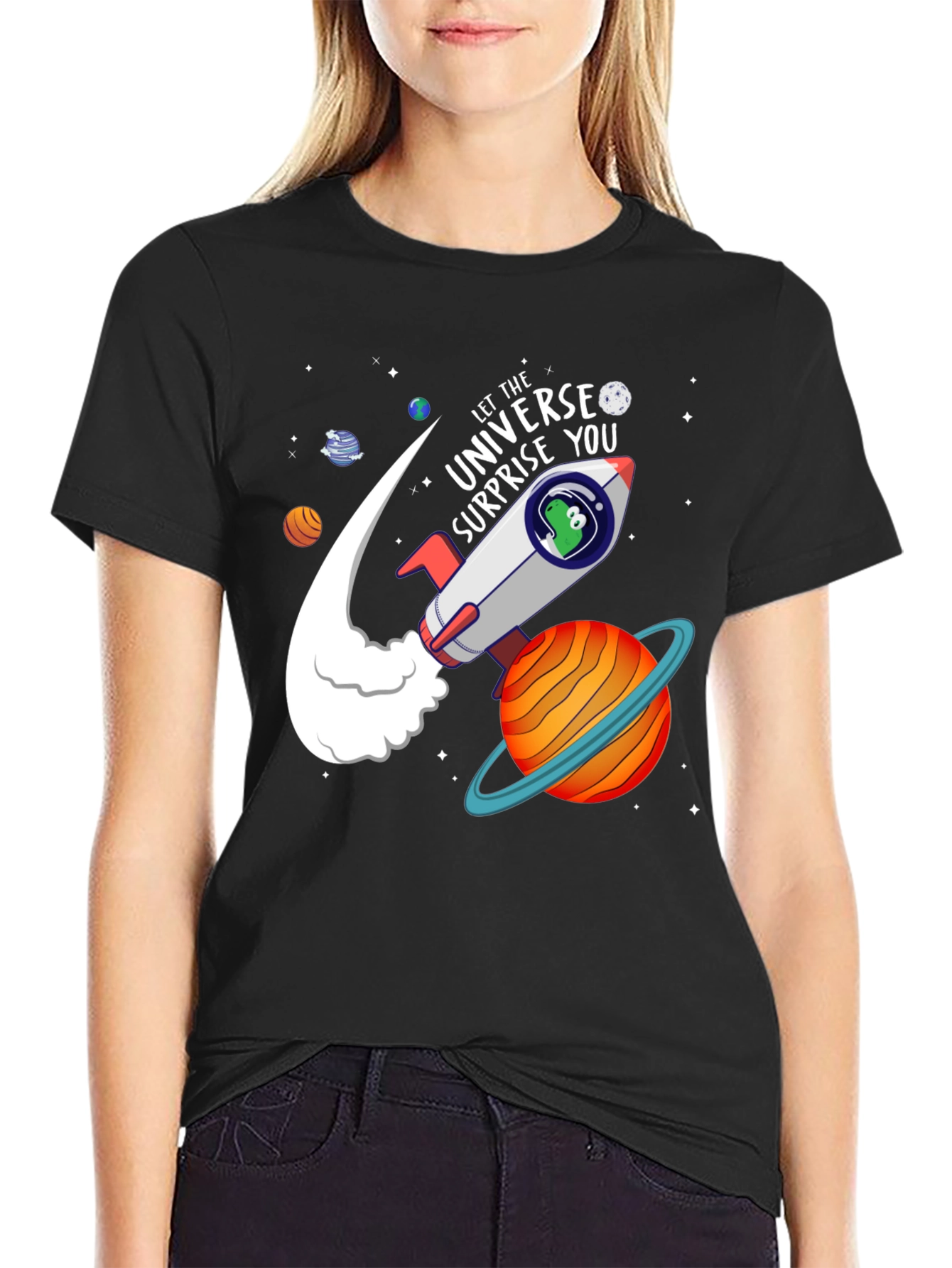 Universe Surprise Graphic T-Shirt