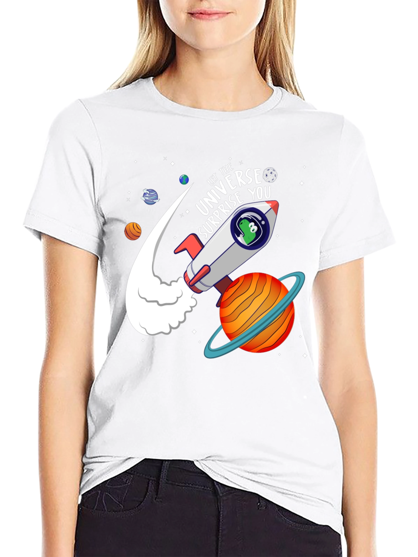 Universe Surprise Graphic T-Shirt