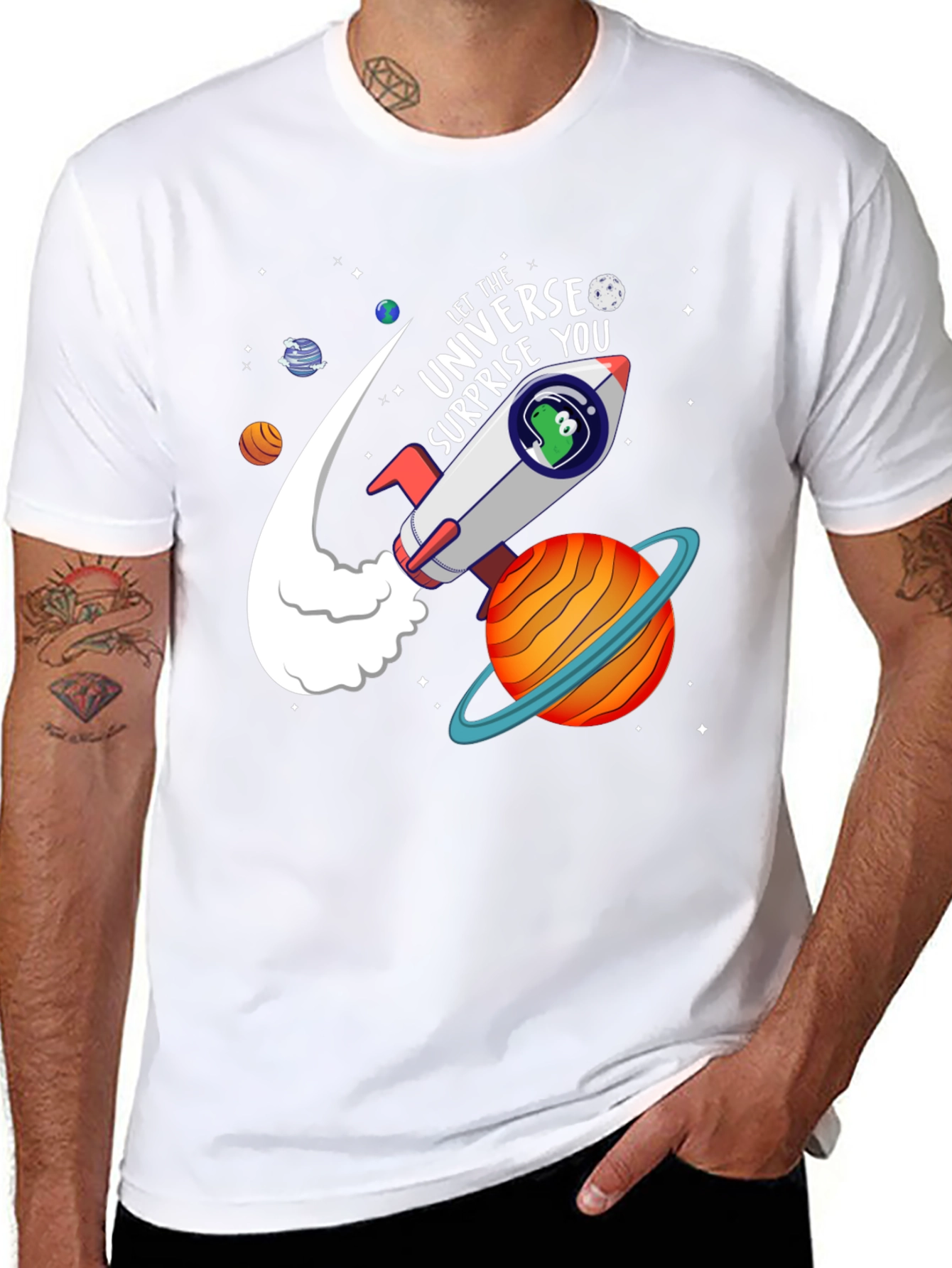 Universe Surprise Graphic T-Shirt