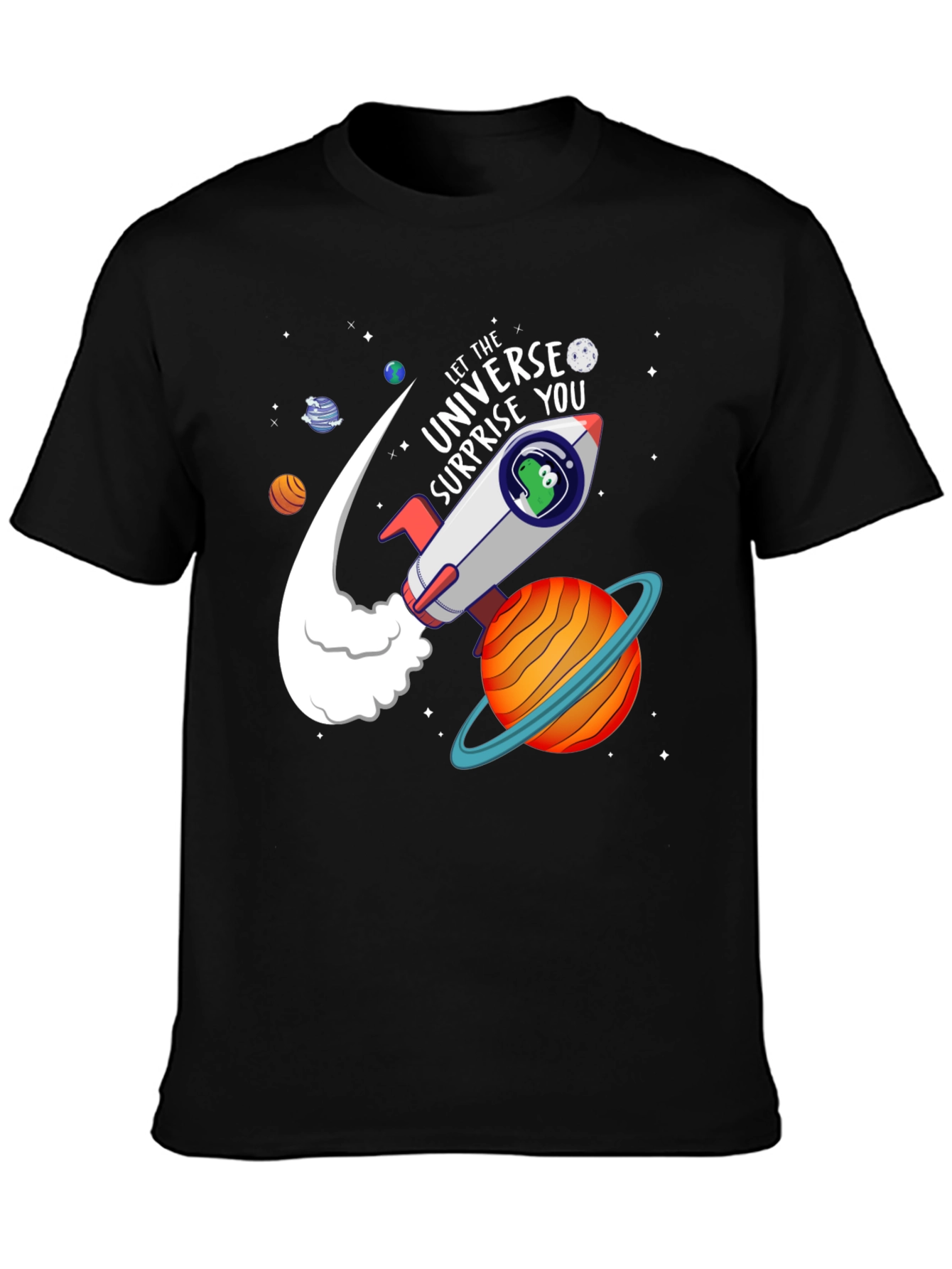 Universe Surprise Graphic T-Shirt
