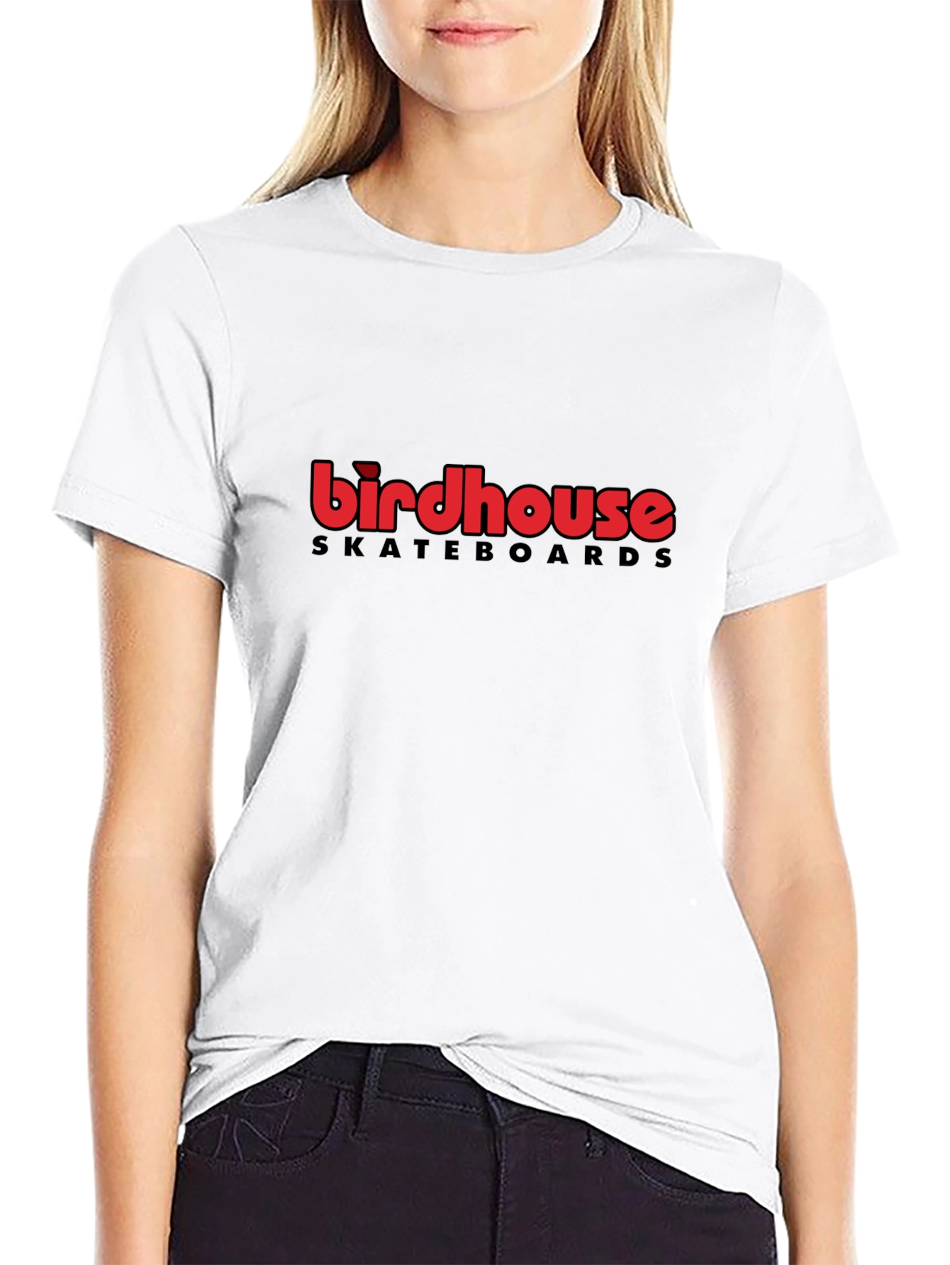 Birdhouse Skateboards T-Shirt - Classic Logo Black Tee
