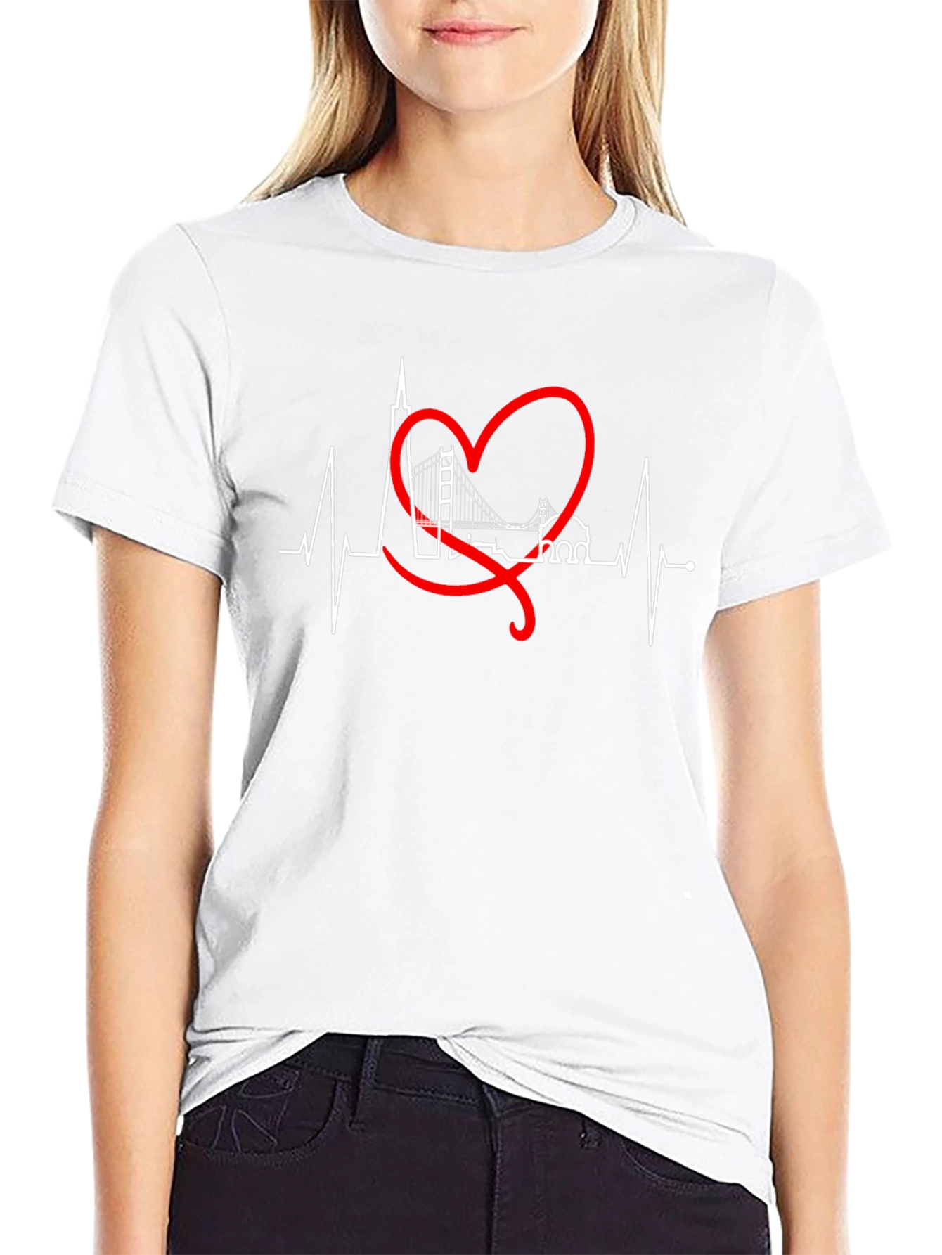 San Francisco Heartbeat T-Shirt