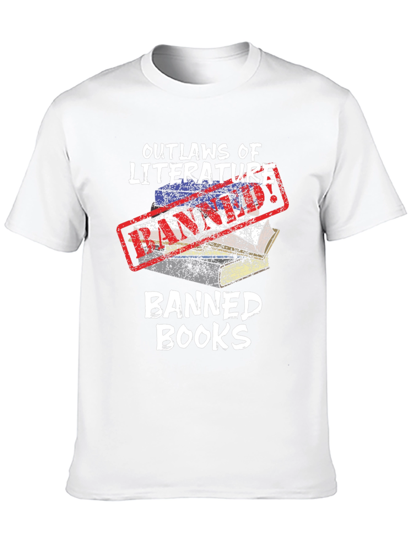 Outlaws of Literature Banned Books T-Shirt