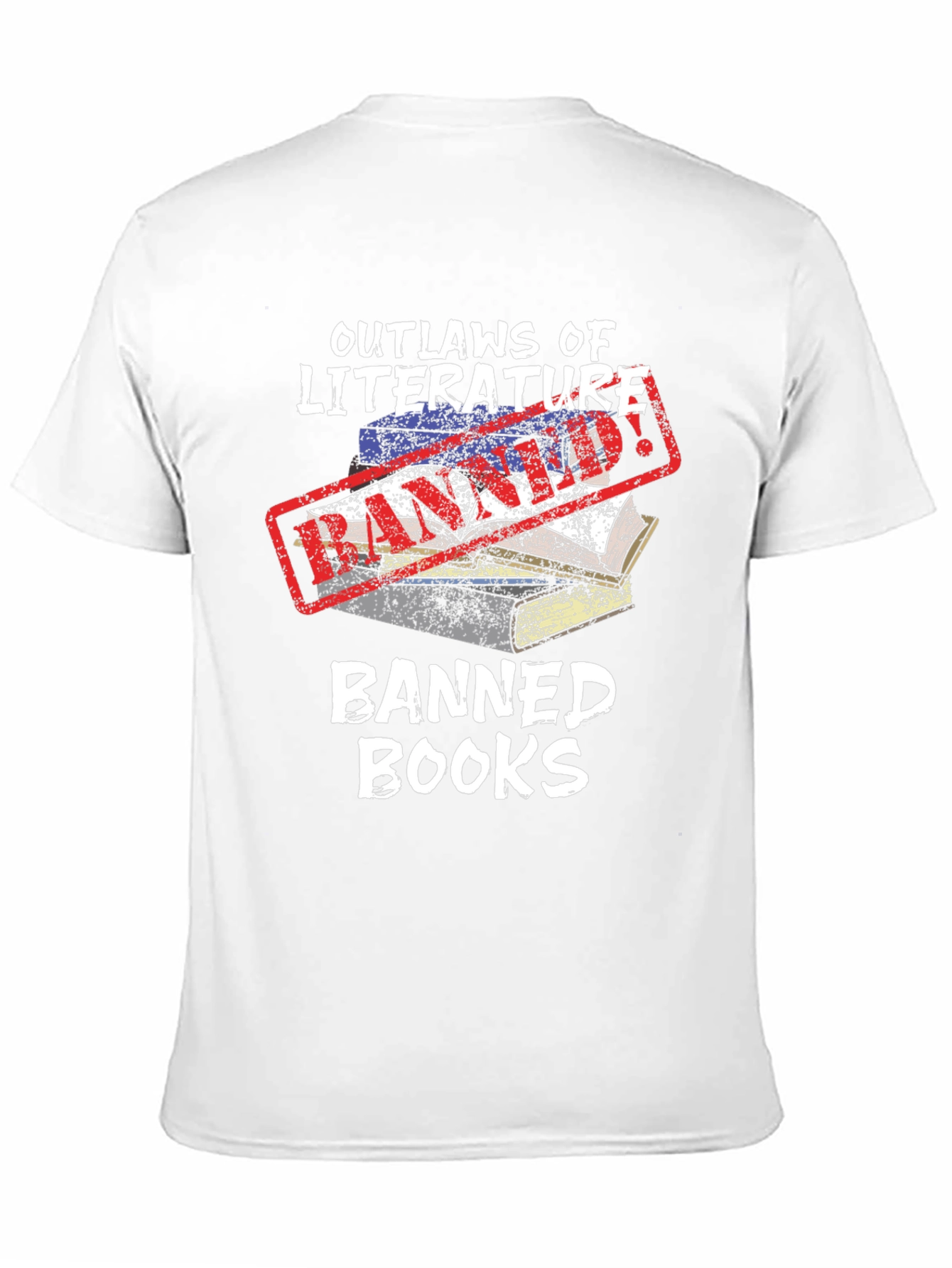 Outlaws of Literature Banned Books T-Shirt