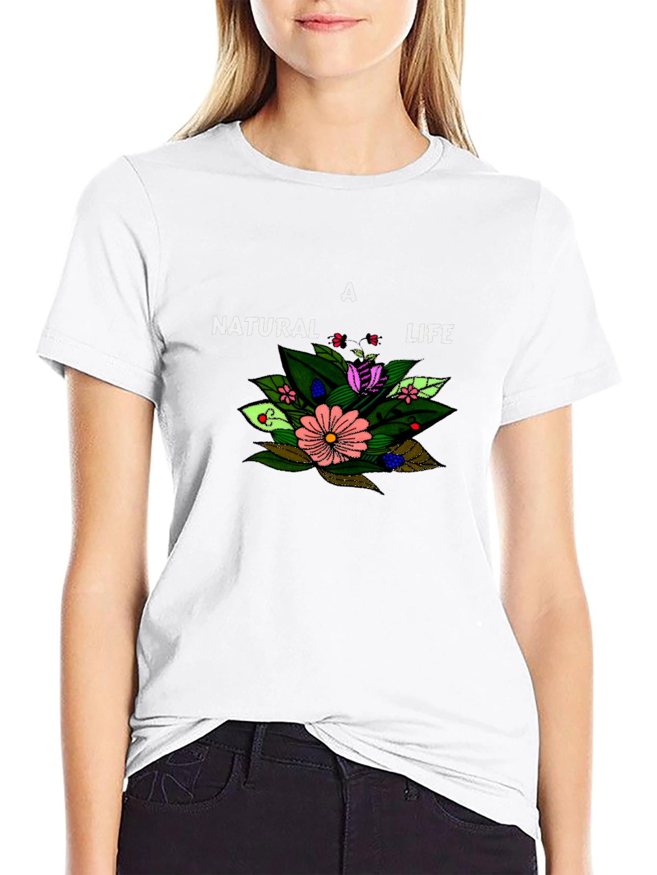 Nature Life Graphic T-Shirt