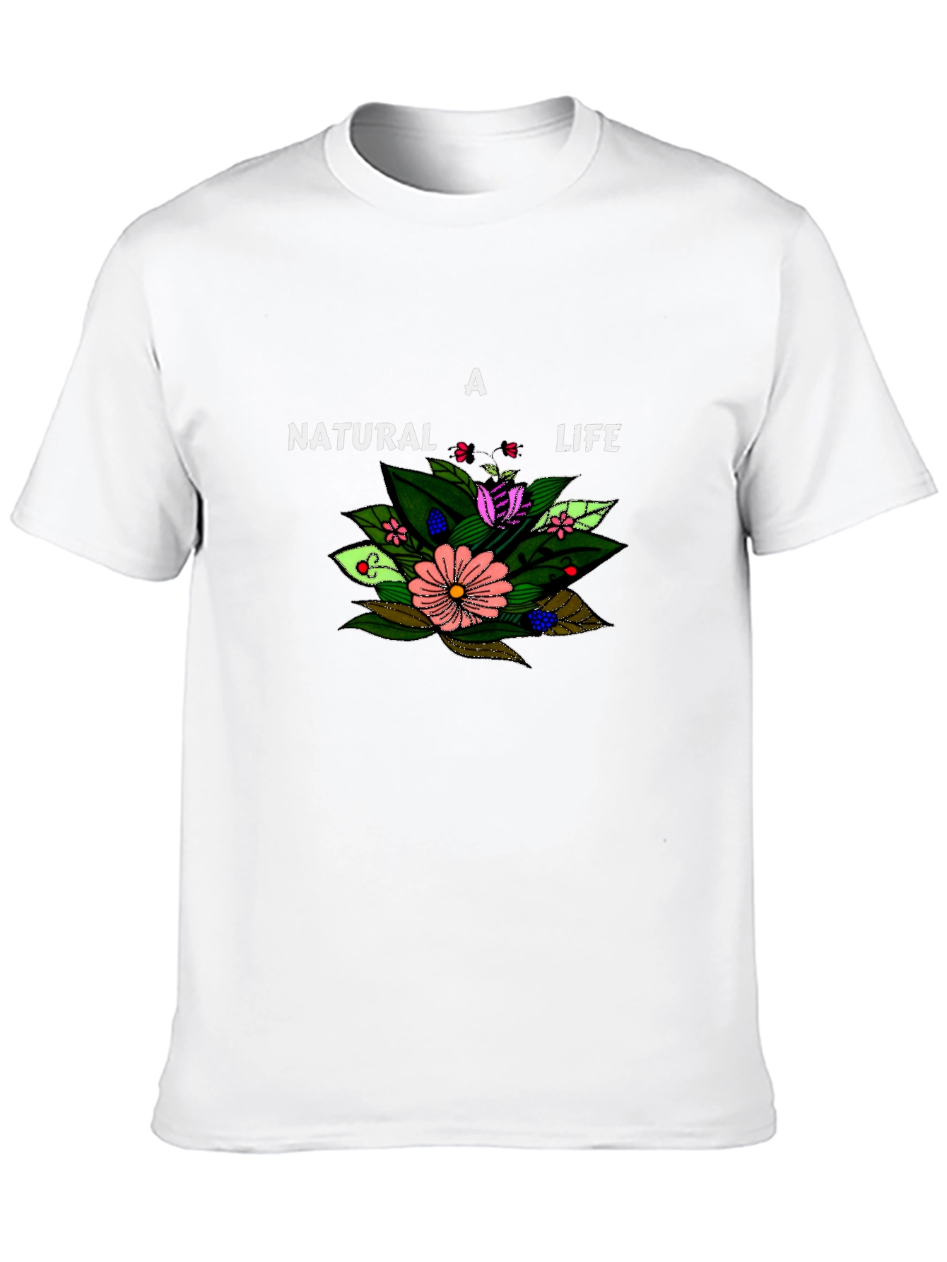 Nature Life Graphic T-Shirt