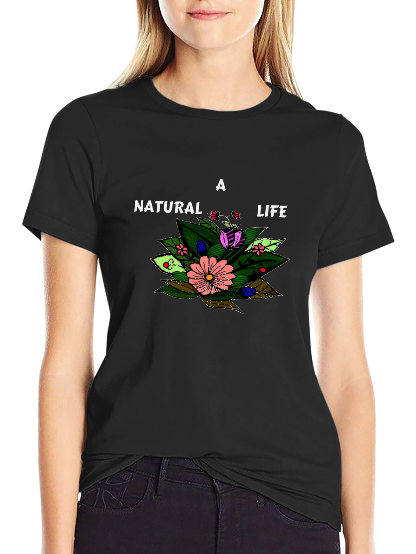 Nature Life Graphic T-Shirt