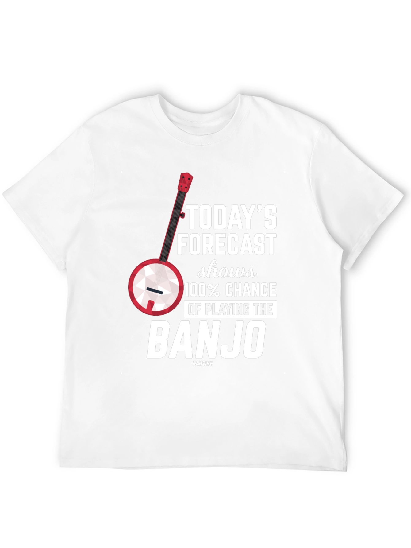 Banjo Forecast T-Shirt - Musician Gift