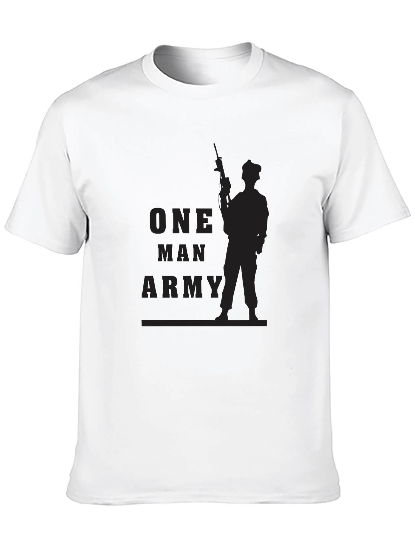 One Man Army Graphic T-Shirt