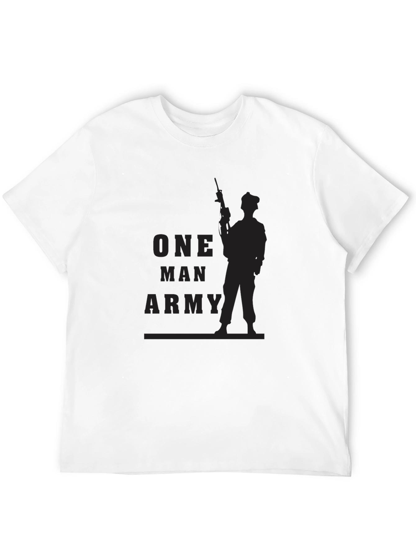 One Man Army Graphic T-Shirt