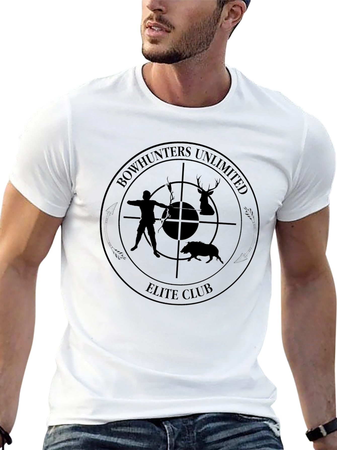 Bowhunters Unlimited T-Shirt: Elite Club Design