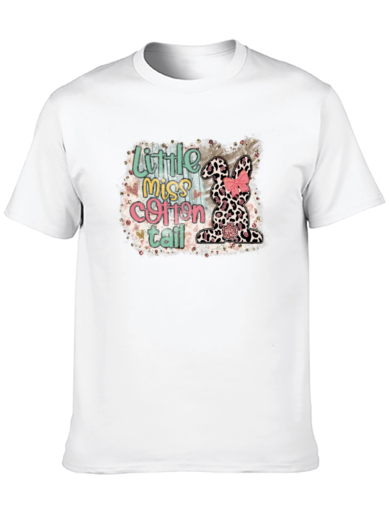 Little Miss Cottontail Easter Bunny T-Shirt