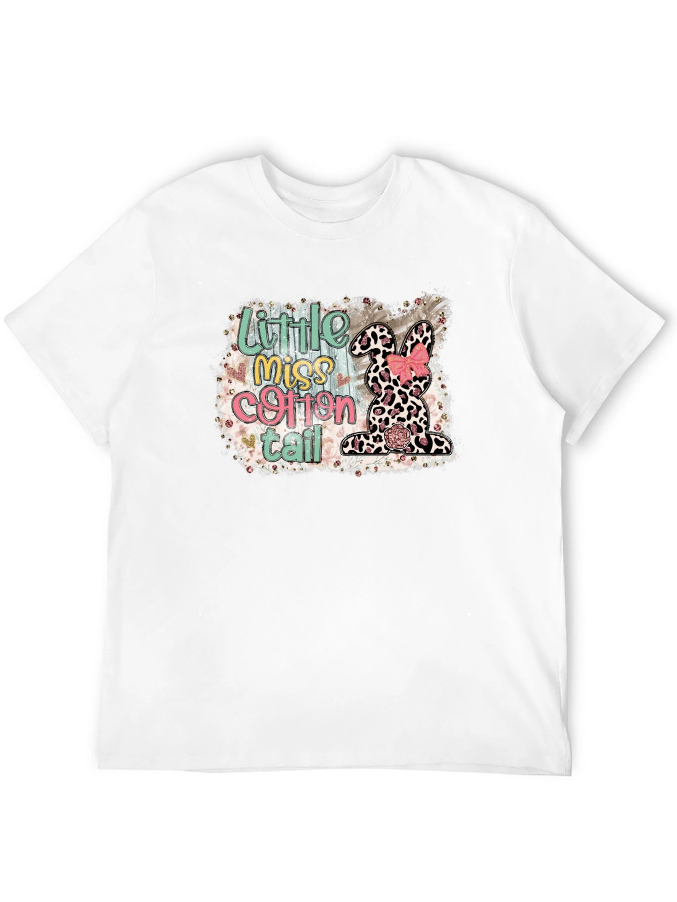 Little Miss Cottontail Easter Bunny T-Shirt