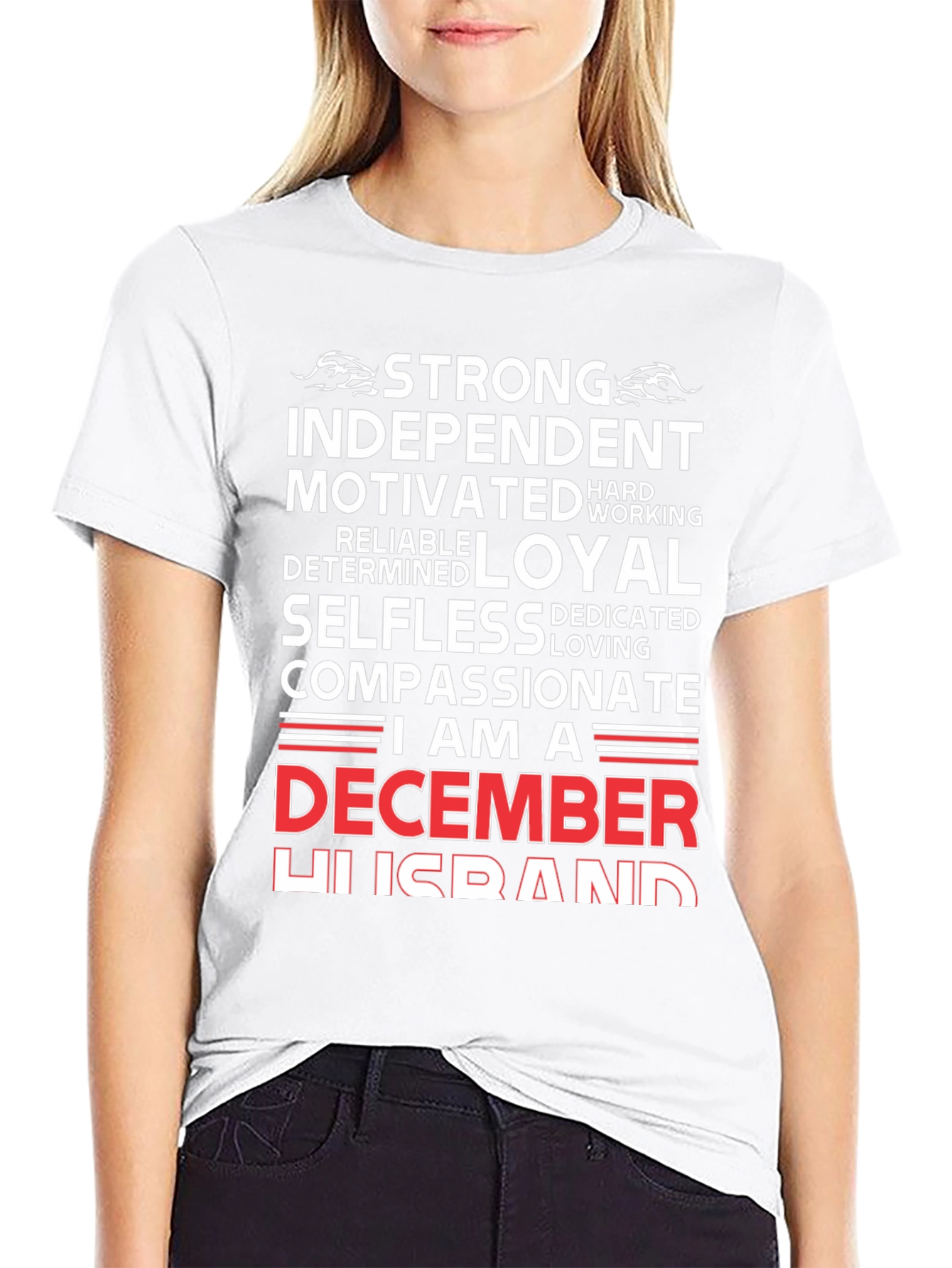 December Husband Graphic T-Shirt