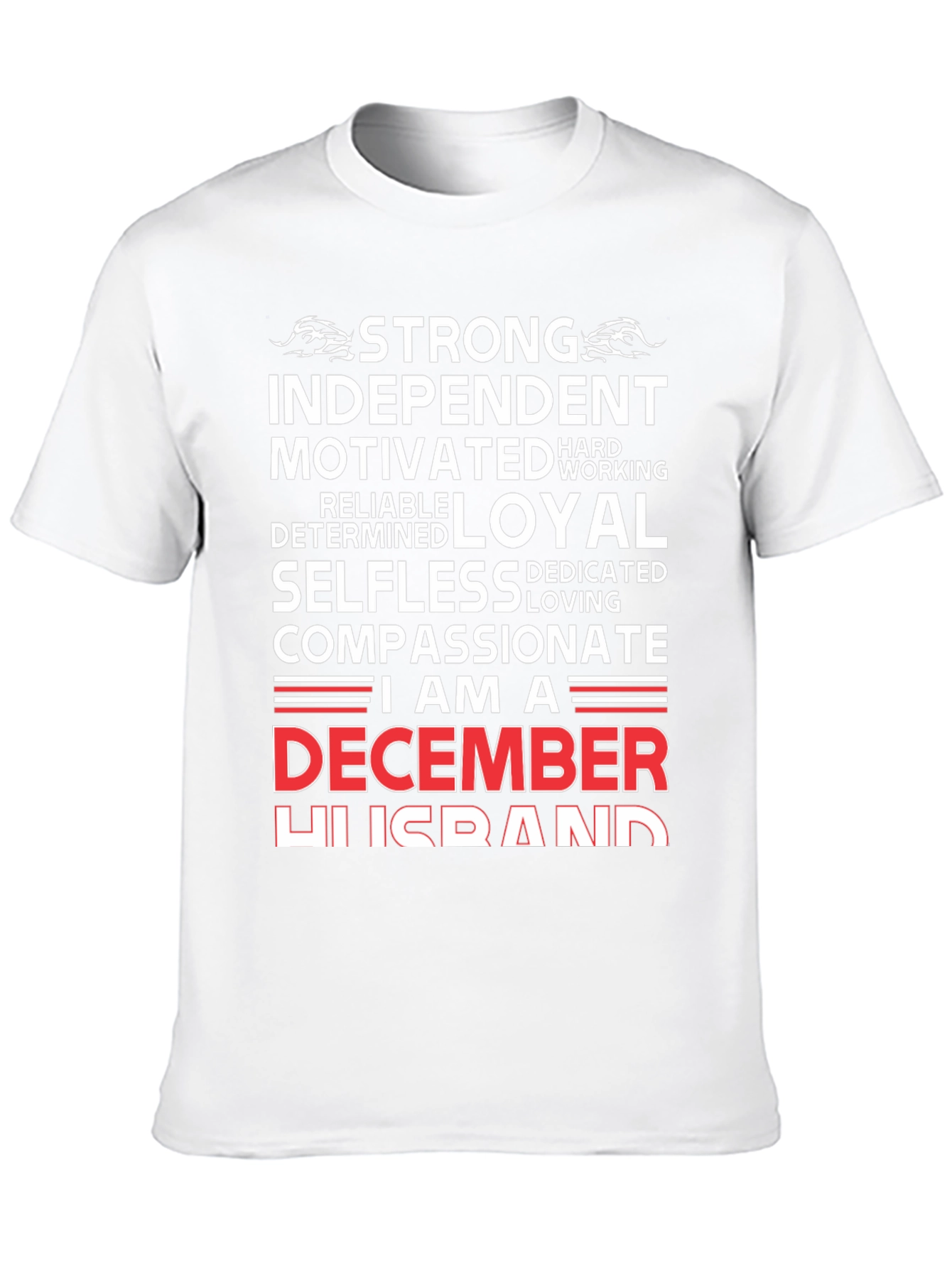 December Husband Graphic T-Shirt