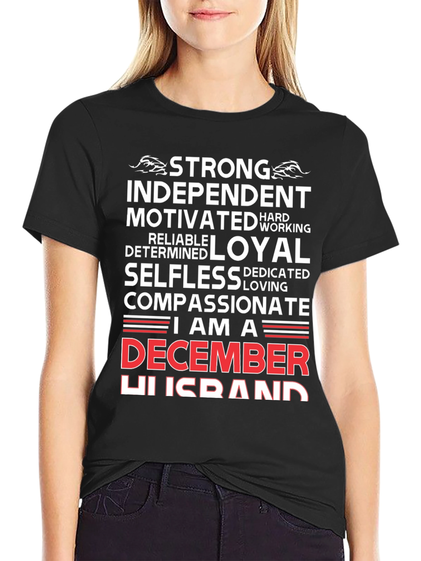 December Husband Graphic T-Shirt