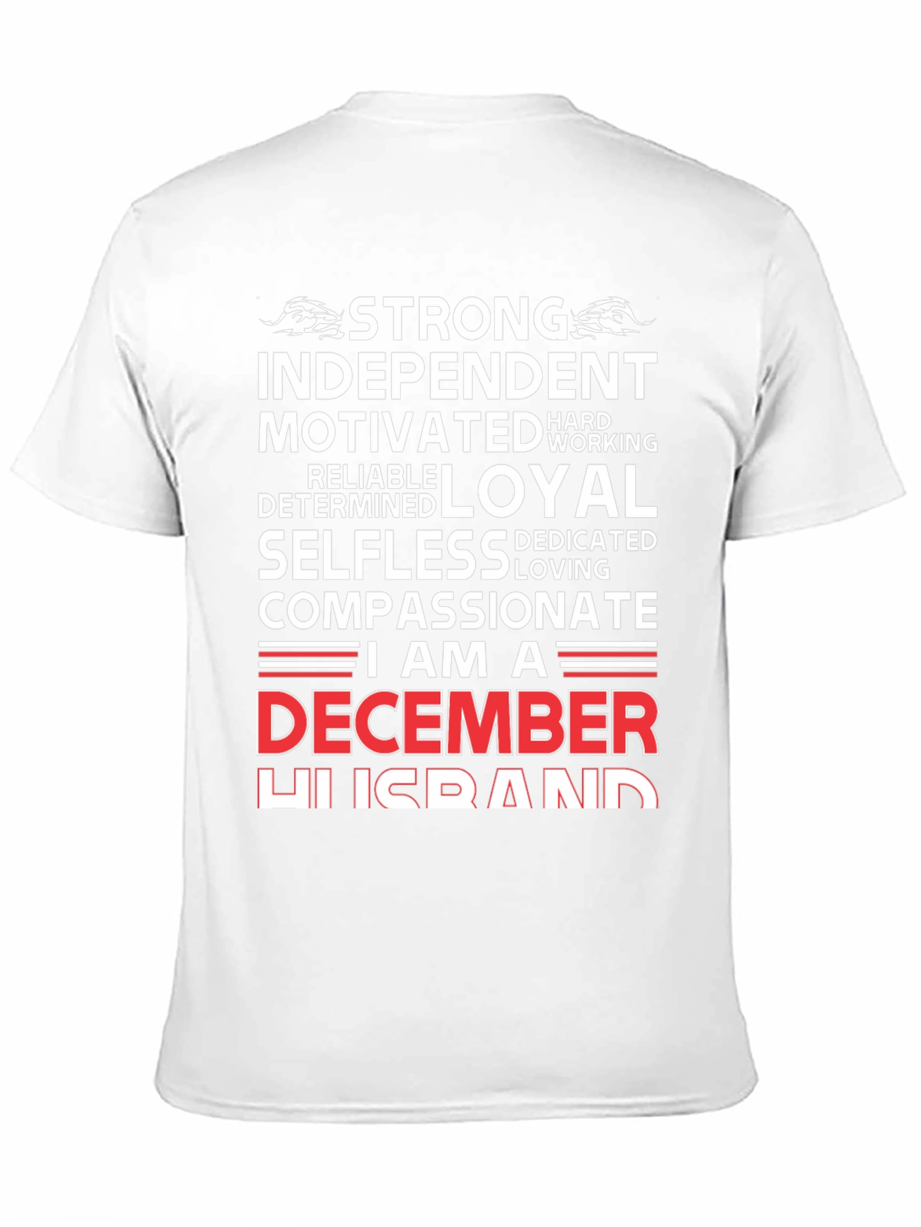 December Husband Graphic T-Shirt