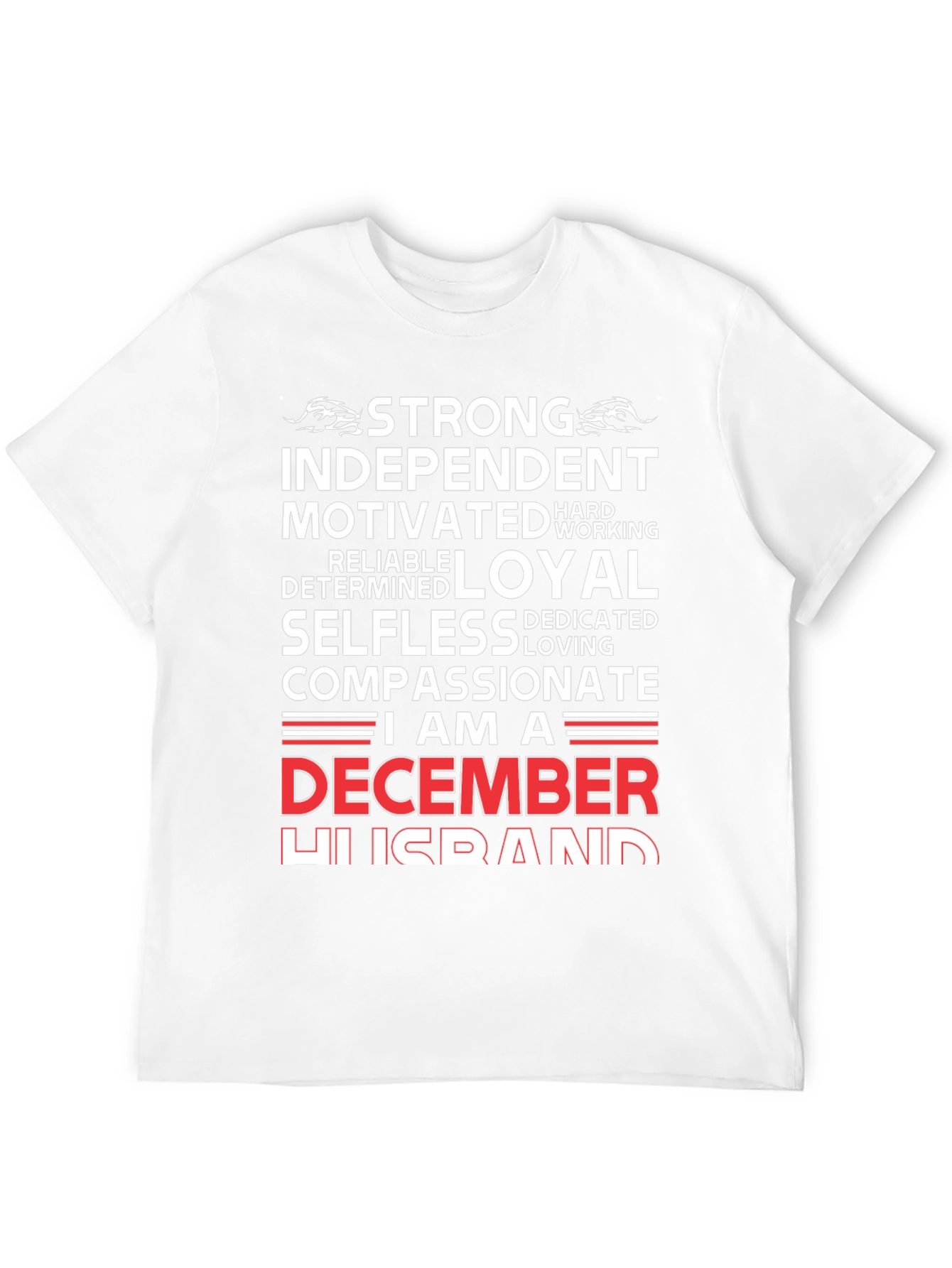 December Husband Graphic T-Shirt