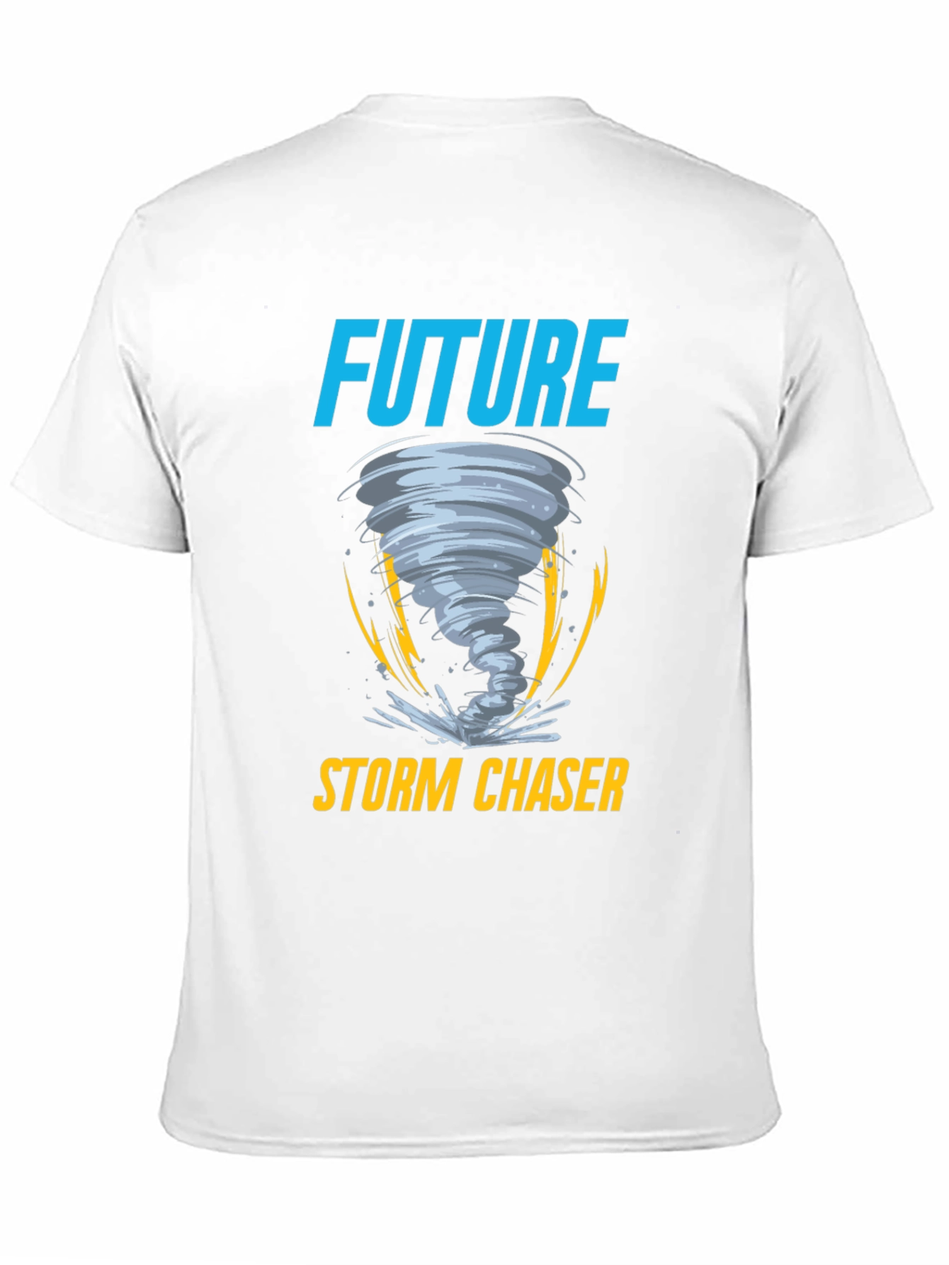 Future Storm Chaser Black Graphic T-Shirt