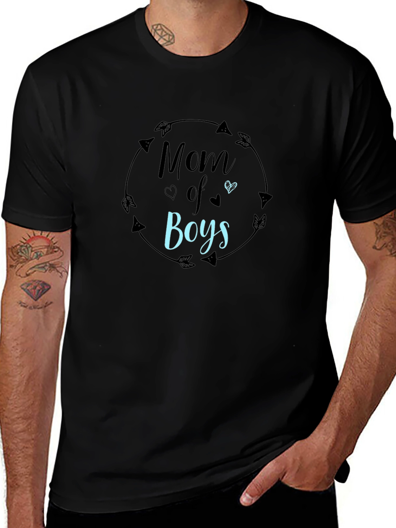 Mom of Boys Graphic Tee