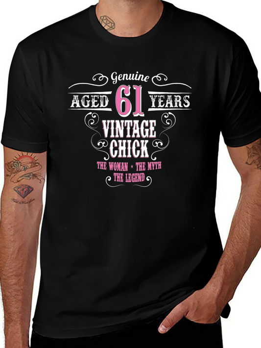 Vintage Chick 61st Birthday T-Shirt