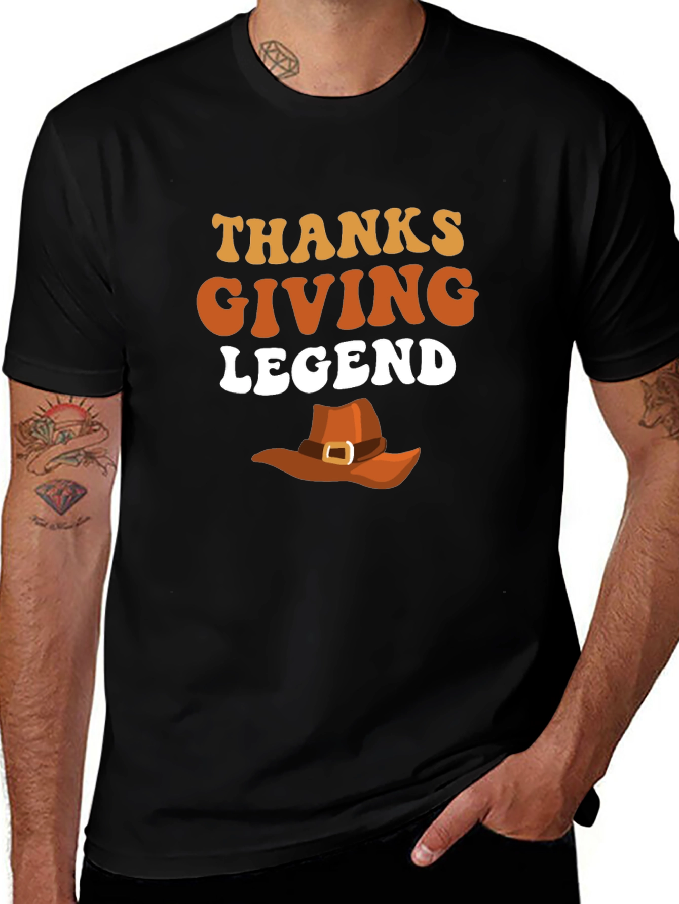Thanksgiving Legend Graphic T-Shirt