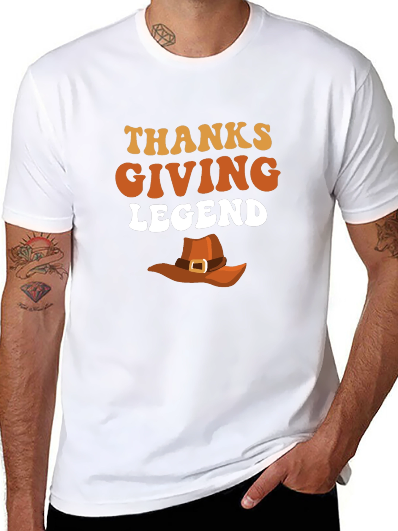 Thanksgiving Legend Graphic T-Shirt