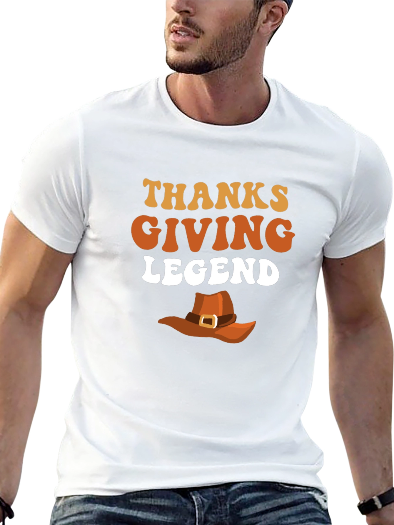 Thanksgiving Legend Graphic T-Shirt
