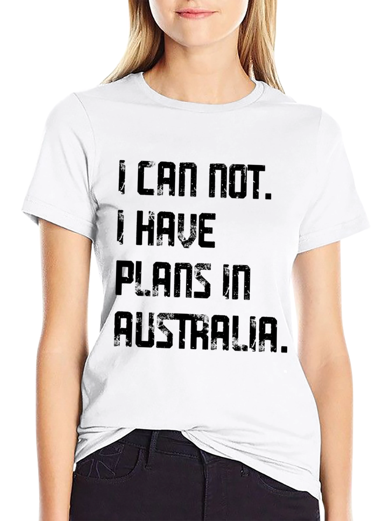 Plans in Australia Graphic Tee - Black