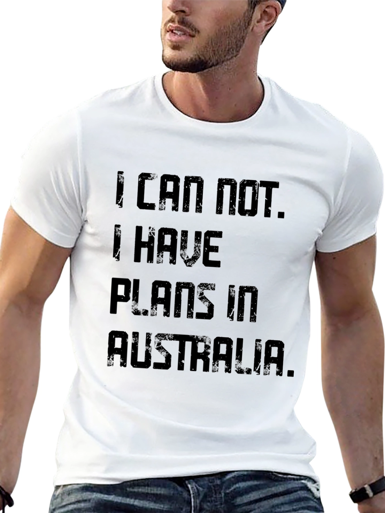 Plans in Australia Graphic Tee - Black