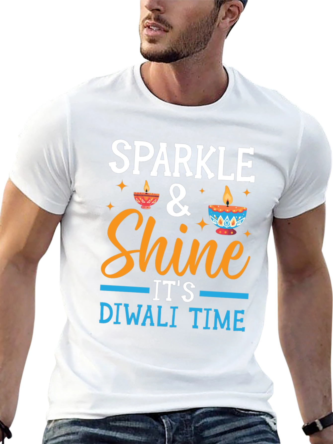 Sparkle & Shine Diwali Time T-Shirt