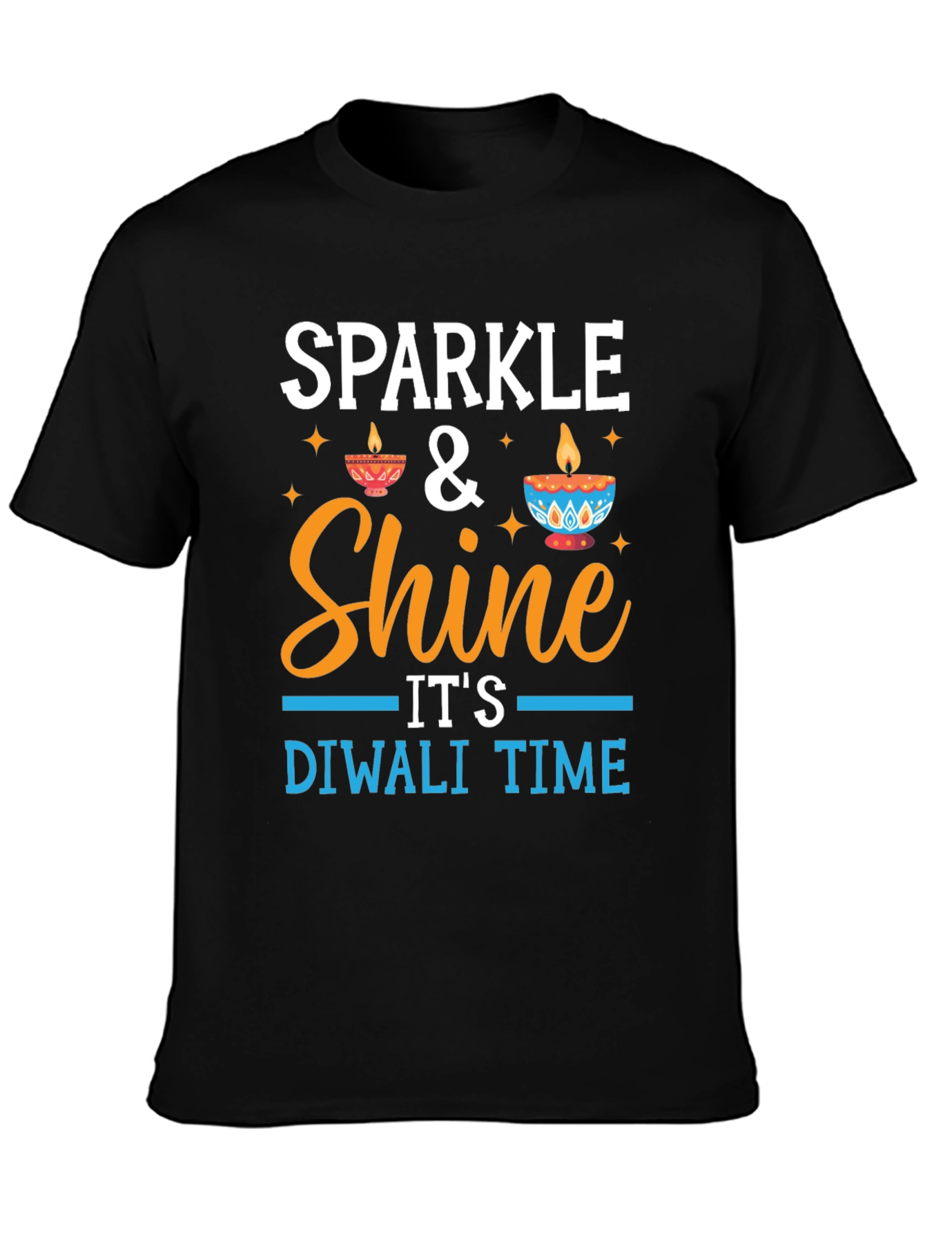 Sparkle & Shine Diwali Time T-Shirt