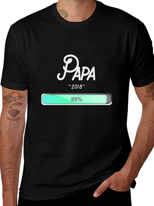 Papa 99% Loading T-Shirt