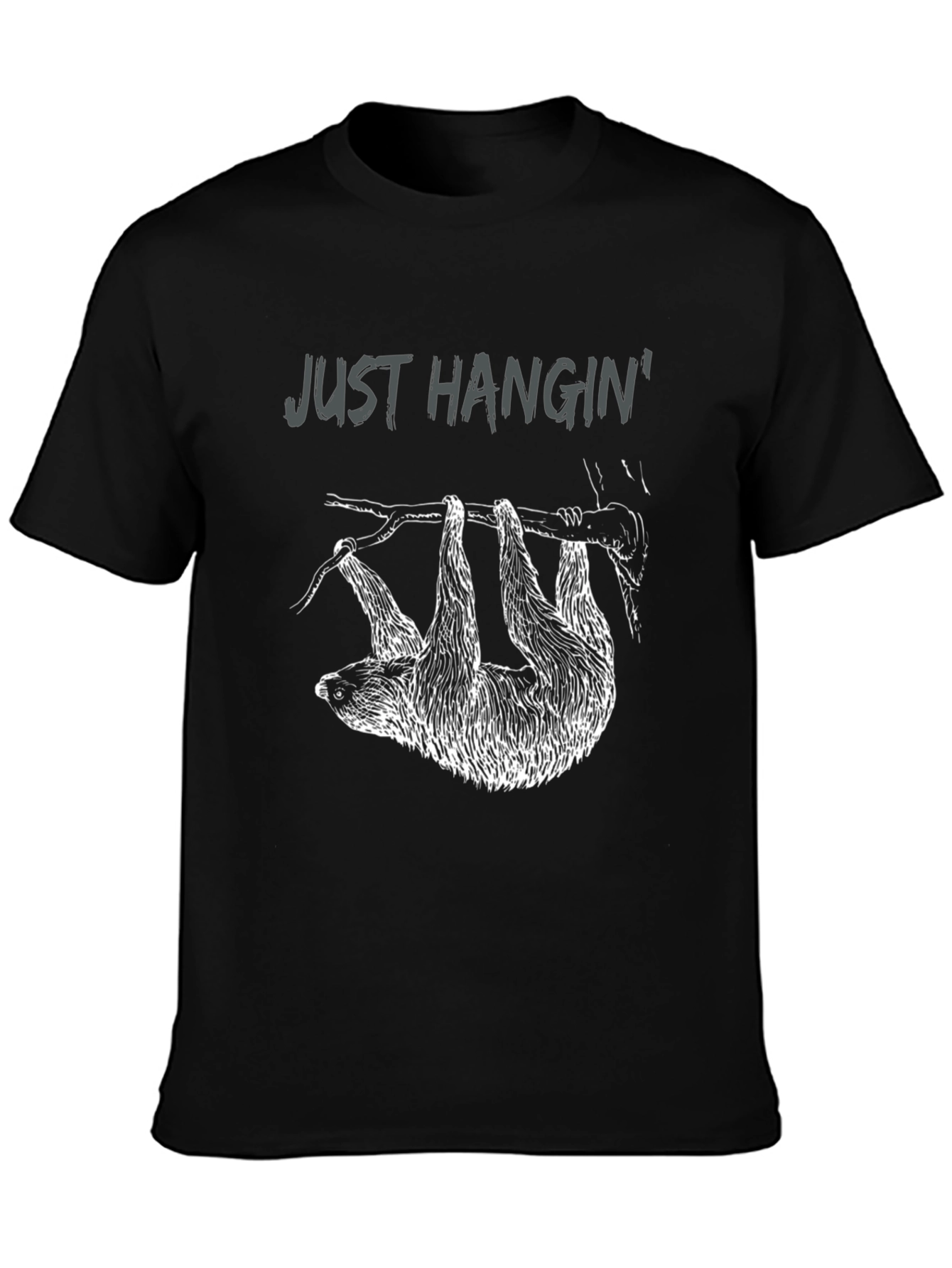Just Hangin Sloth Graphic T-Shirt
