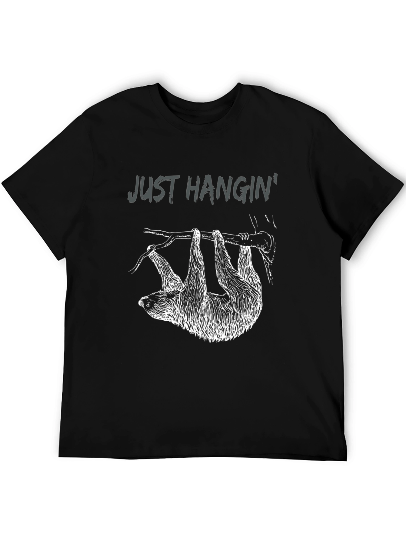 Just Hangin Sloth Graphic T-Shirt