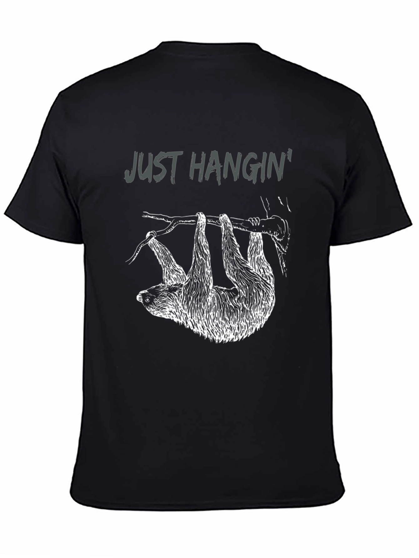 Just Hangin Sloth Graphic T-Shirt