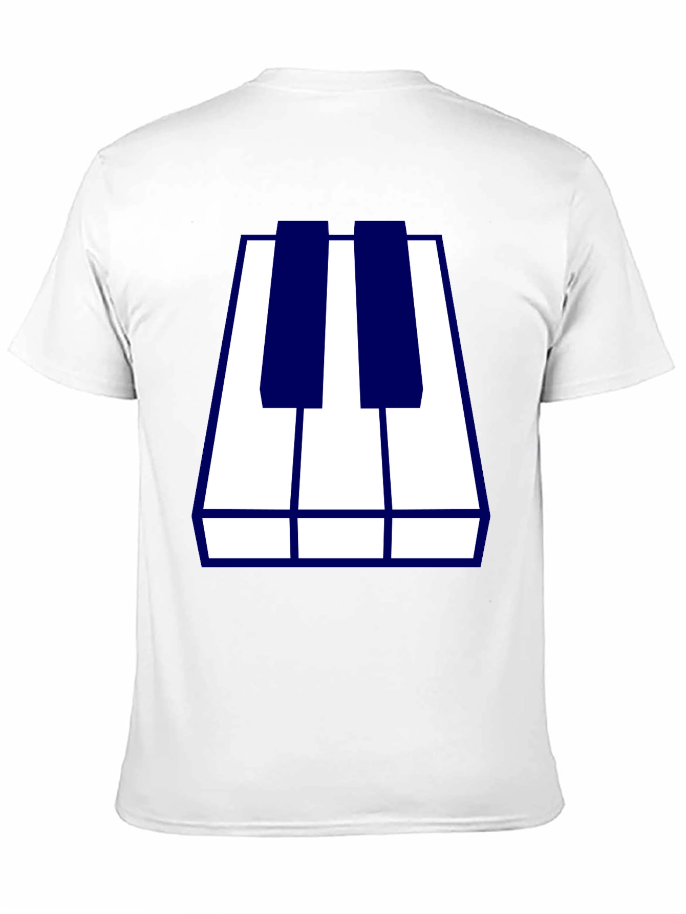 Piano Keys Graphic Tee - Cool Musician Shirt