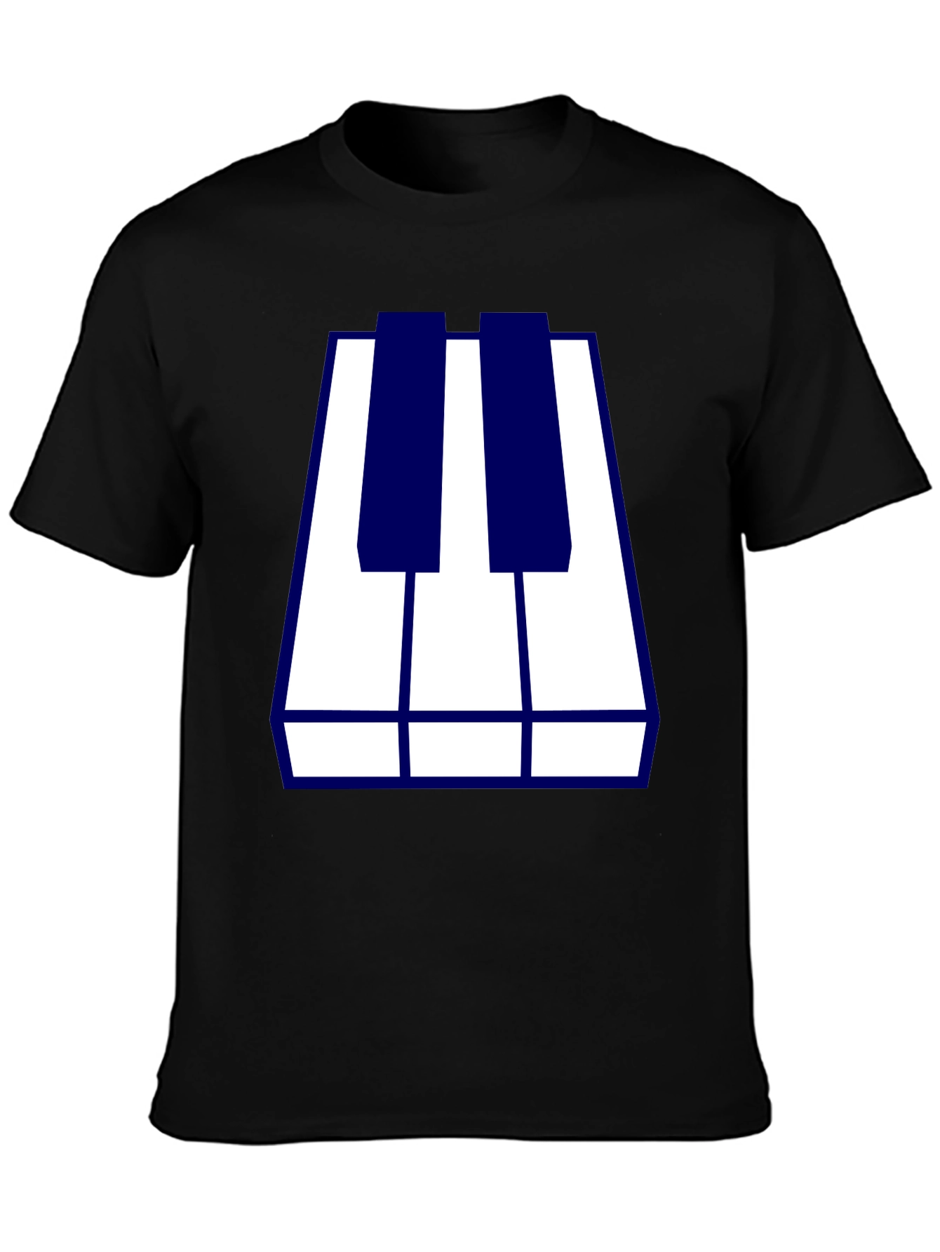 Piano Keys Graphic Tee - Cool Musician Shirt