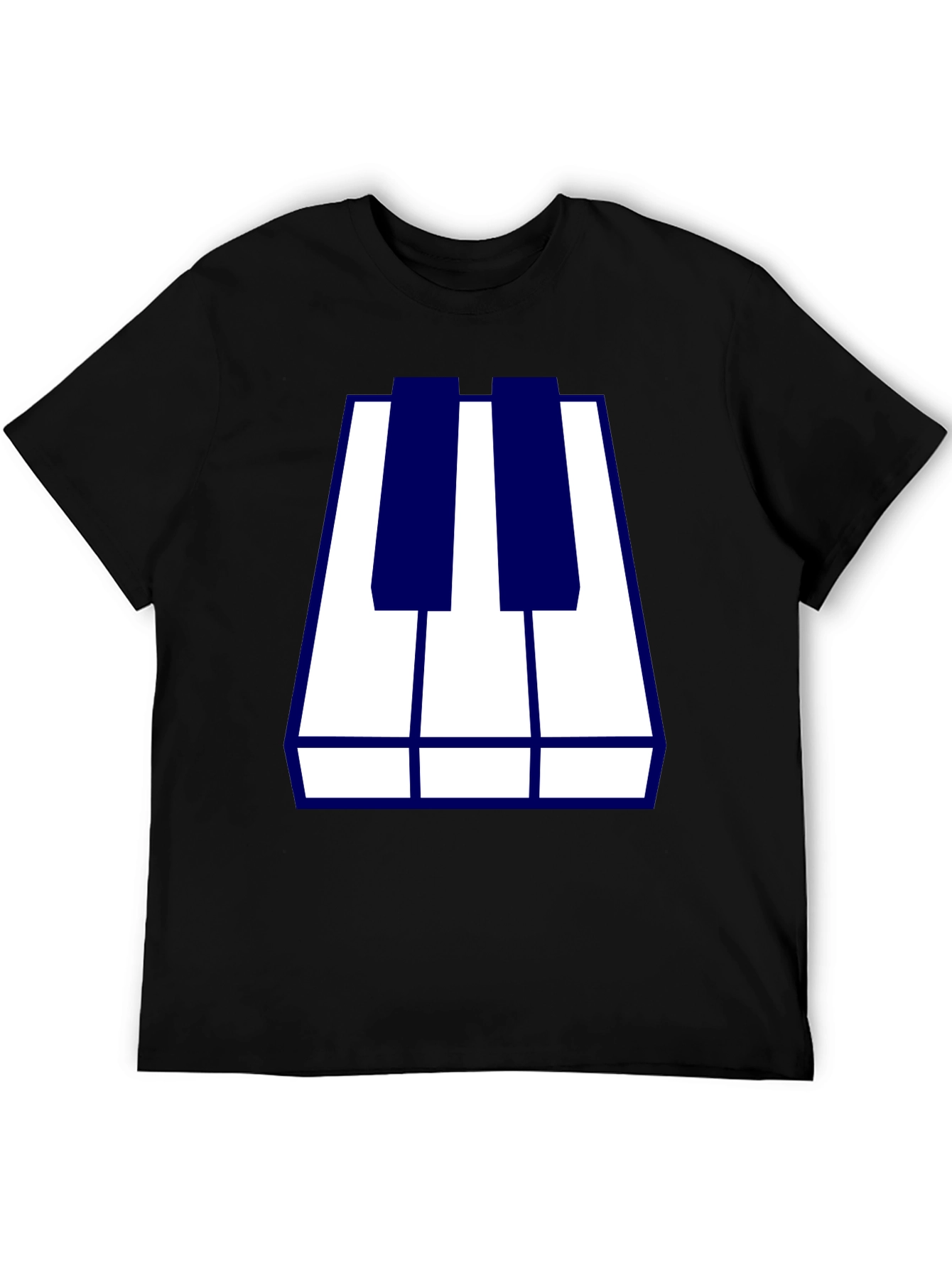 Piano Keys Graphic Tee - Cool Musician Shirt