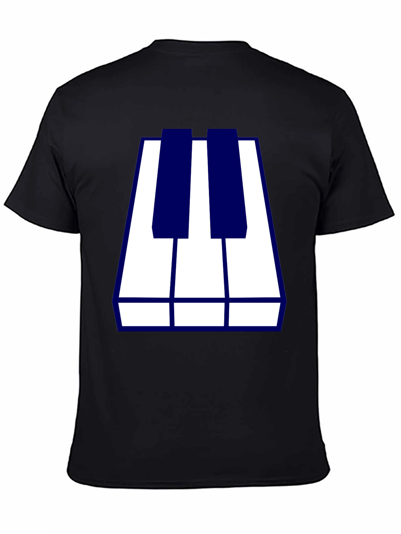 Piano Keys Graphic Tee - Cool Musician Shirt
