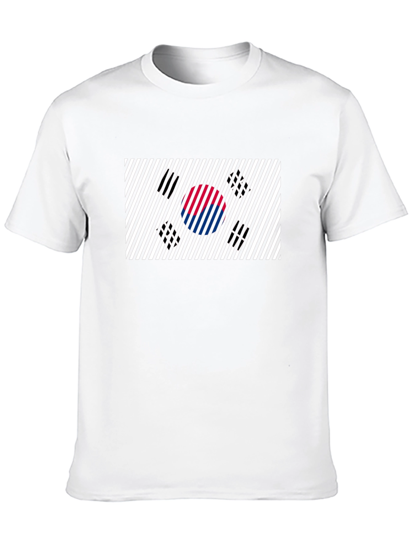 South Korea Flag T-Shirt - Stylish Graphic Tee