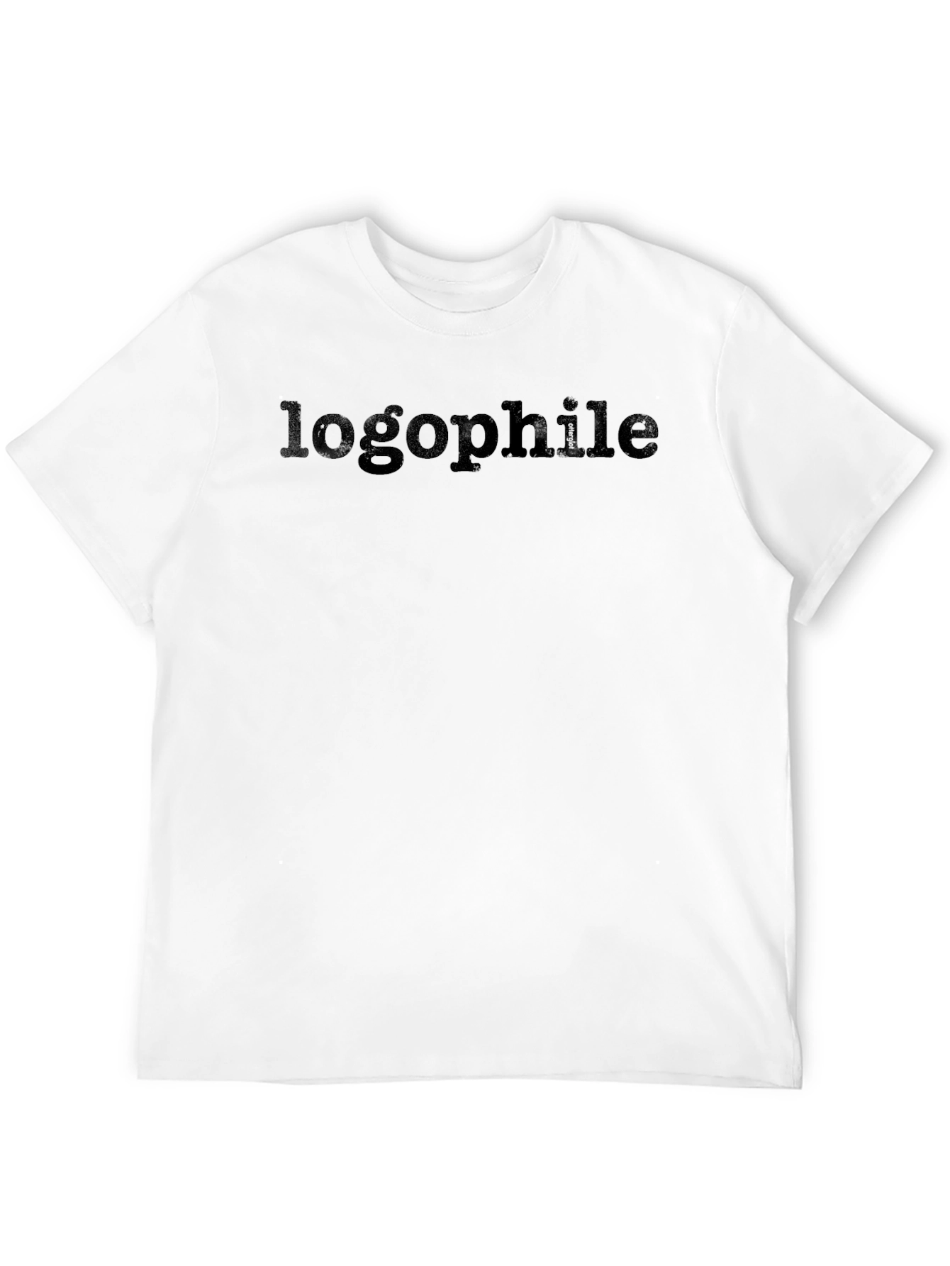 Logophile Black T-Shirt - Word Lover Tee